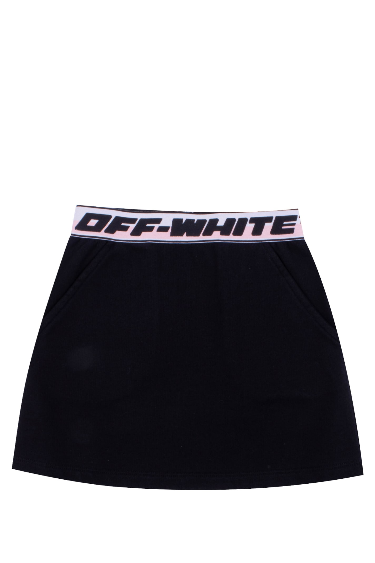 Off-White Cotton Skirt
