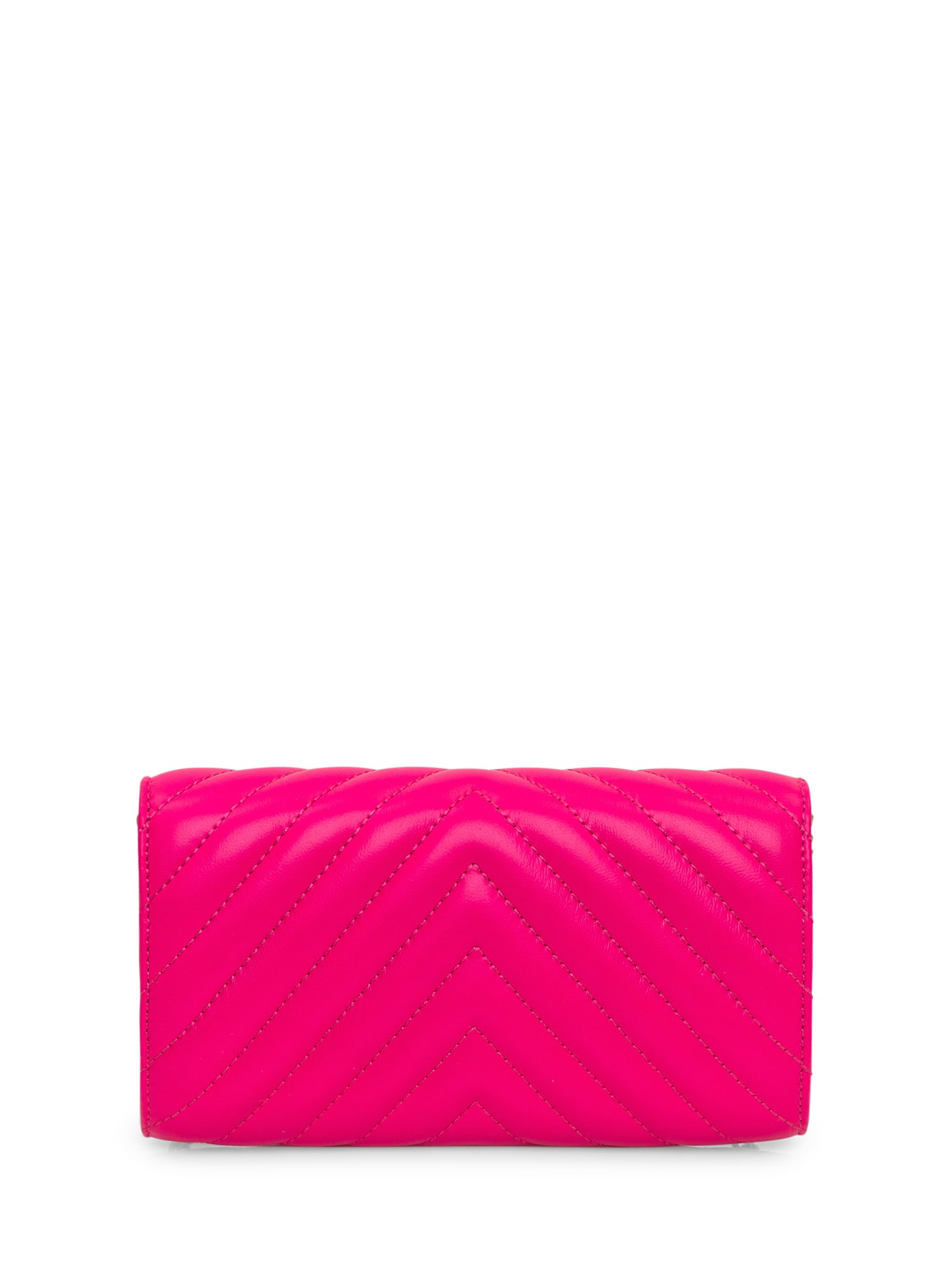 Shop Pinko Love One Wallet In Pink