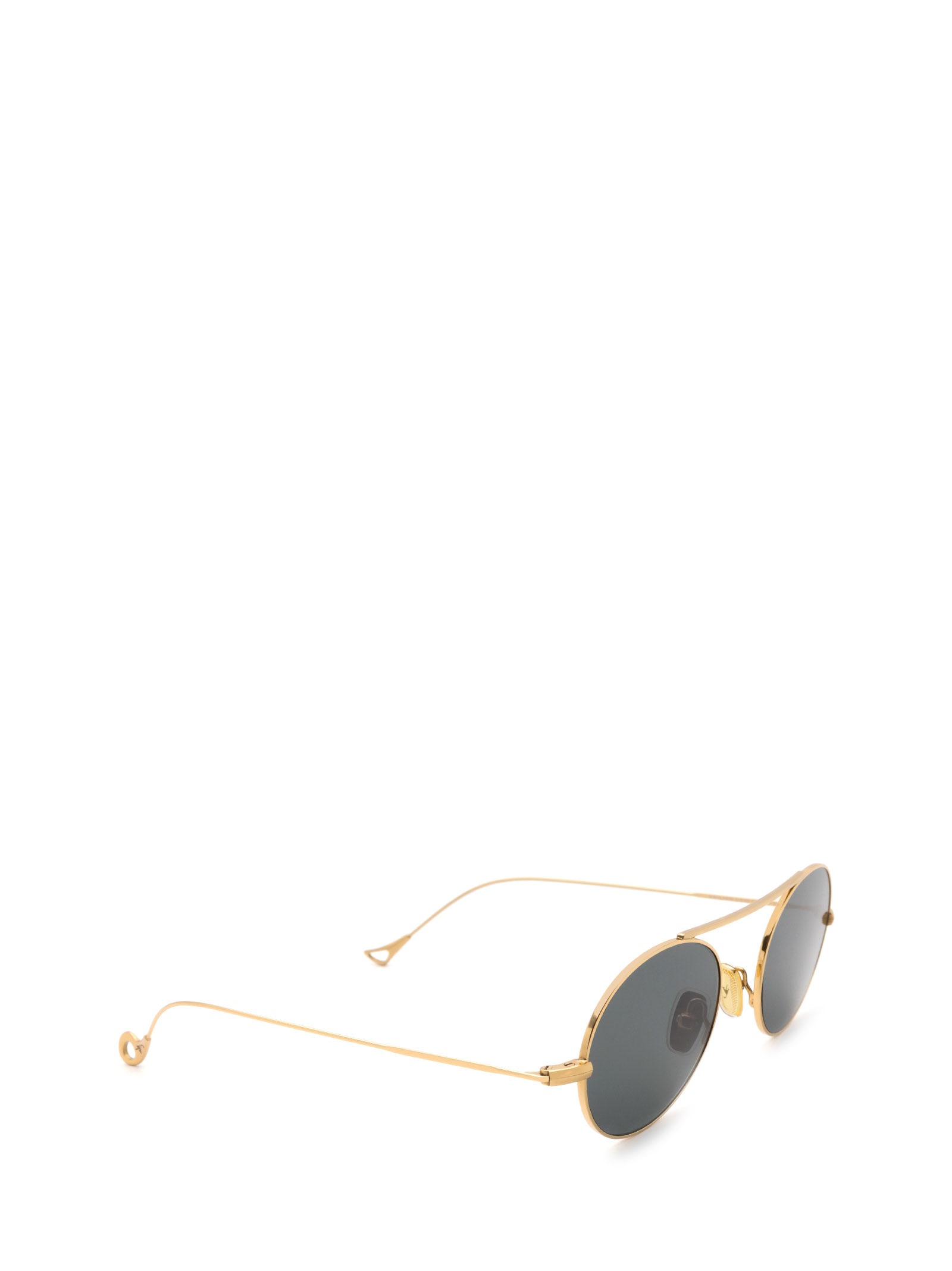 Shop Eyepetizer S.eularia Gold Sunglasses
