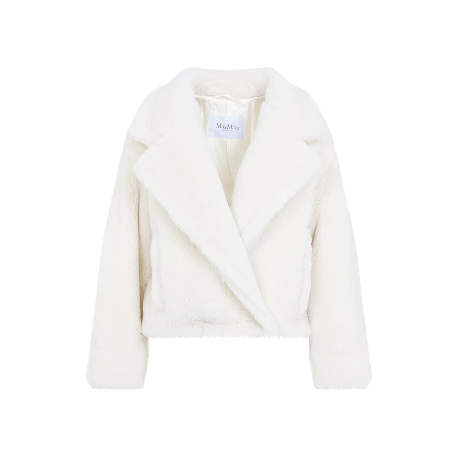 Max Mara Women's Oggeri - Short Teddy Bear In White