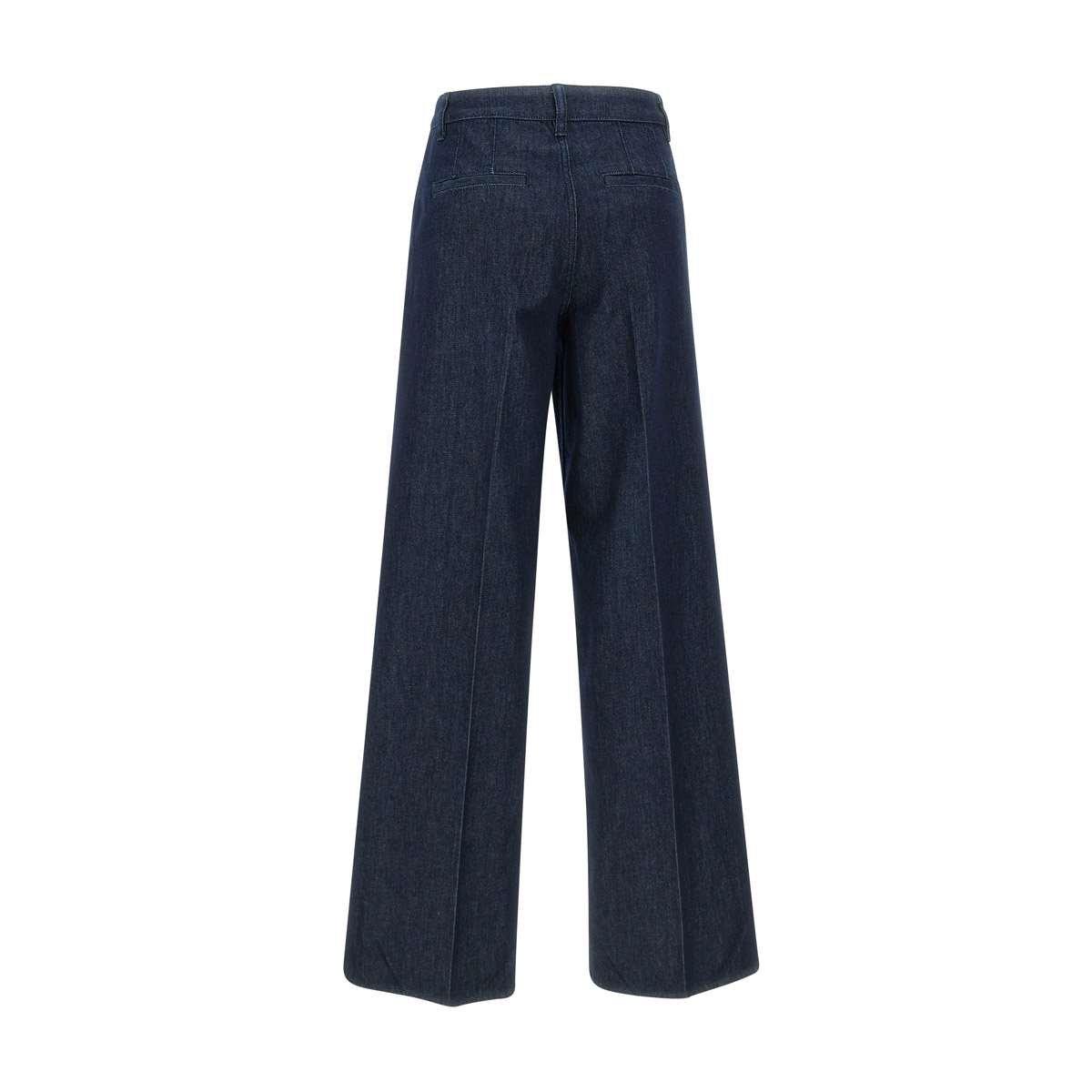Theory Wide-leg Mid Rise Jeans