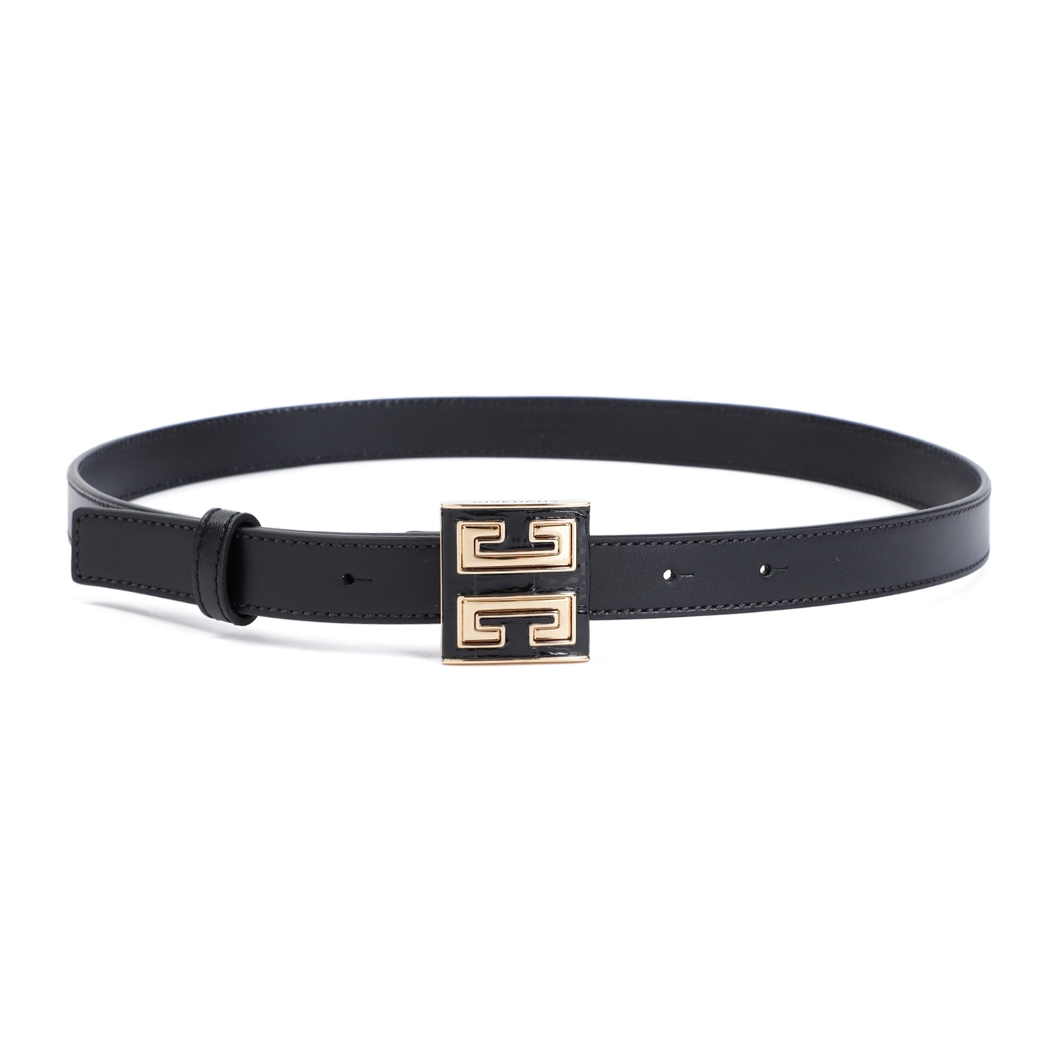 Shop Givenchy 4g - 20mm Belt In Black