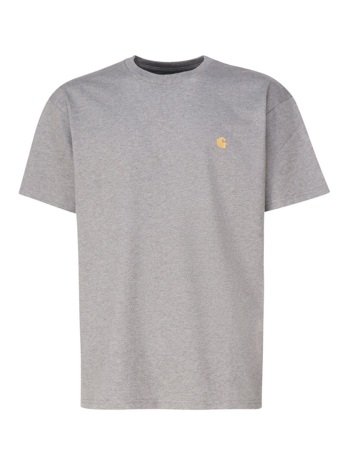 T-shirt In Cotton With Logo In Contrasting Colour