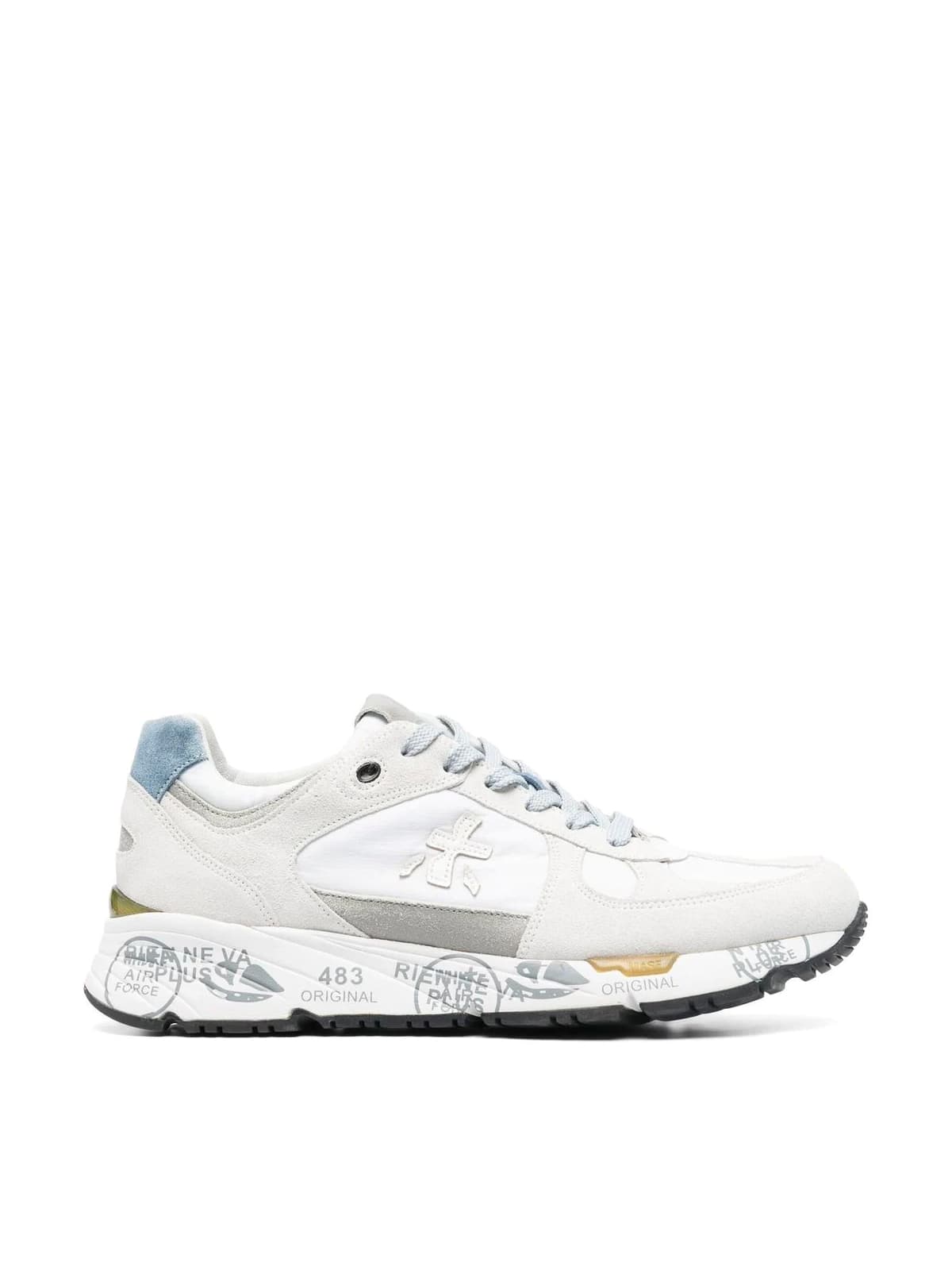 Premiata "kirena" Long Sleeves Day Dress In White