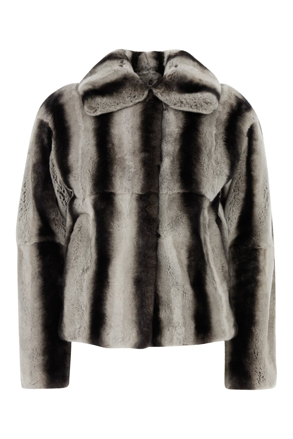 Yves Salomon Veste 55cm In Multi