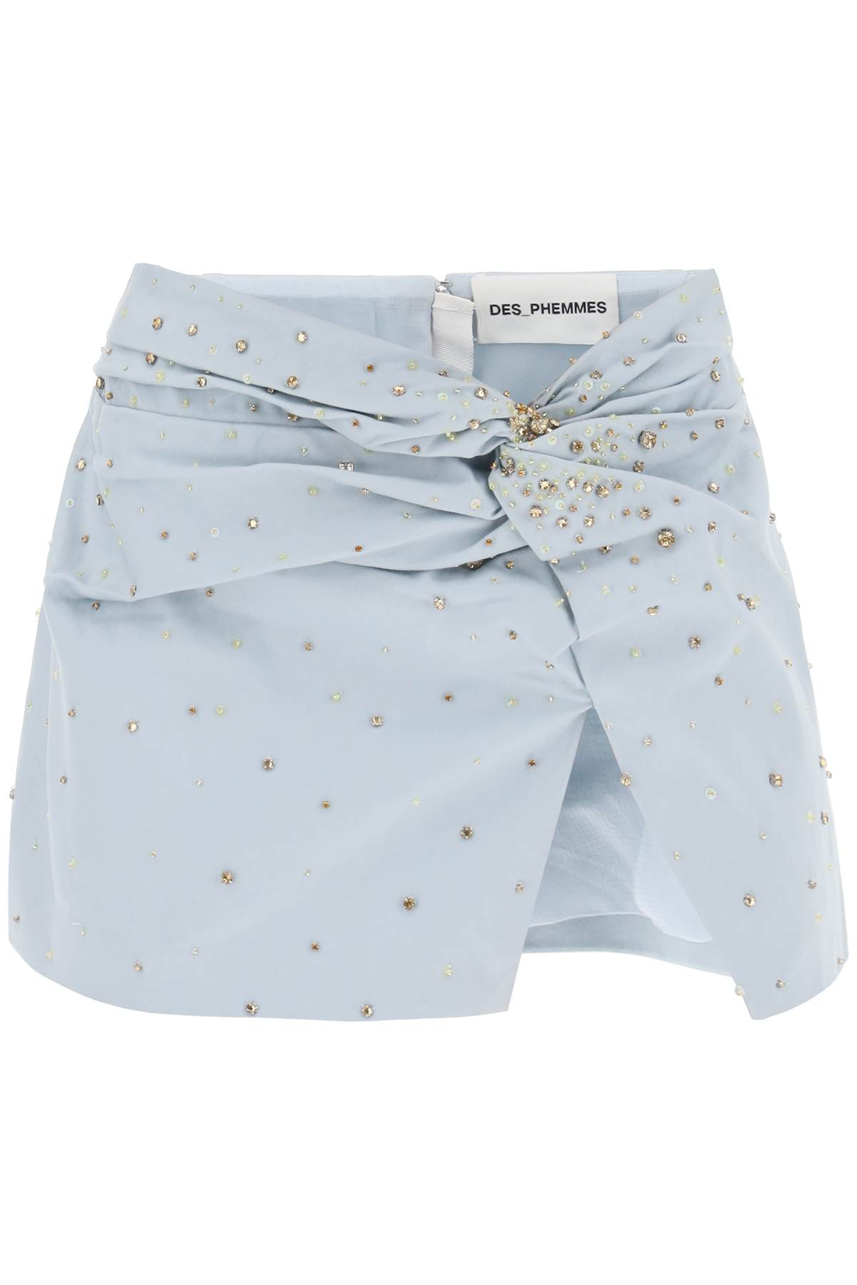 Des Phemmes Mini Skirt With Crystals