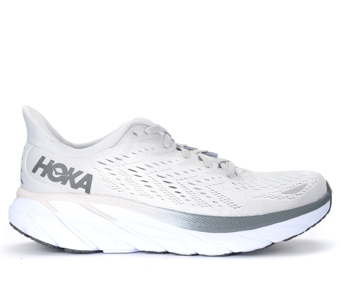 Sneaker Hoka One One M Clifton 8 In Grey Mesh With Shades