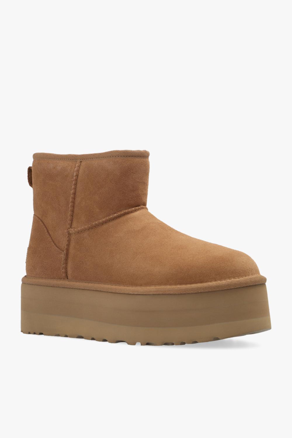 Ugg Classic Mini Platform Snow Boots In Brown