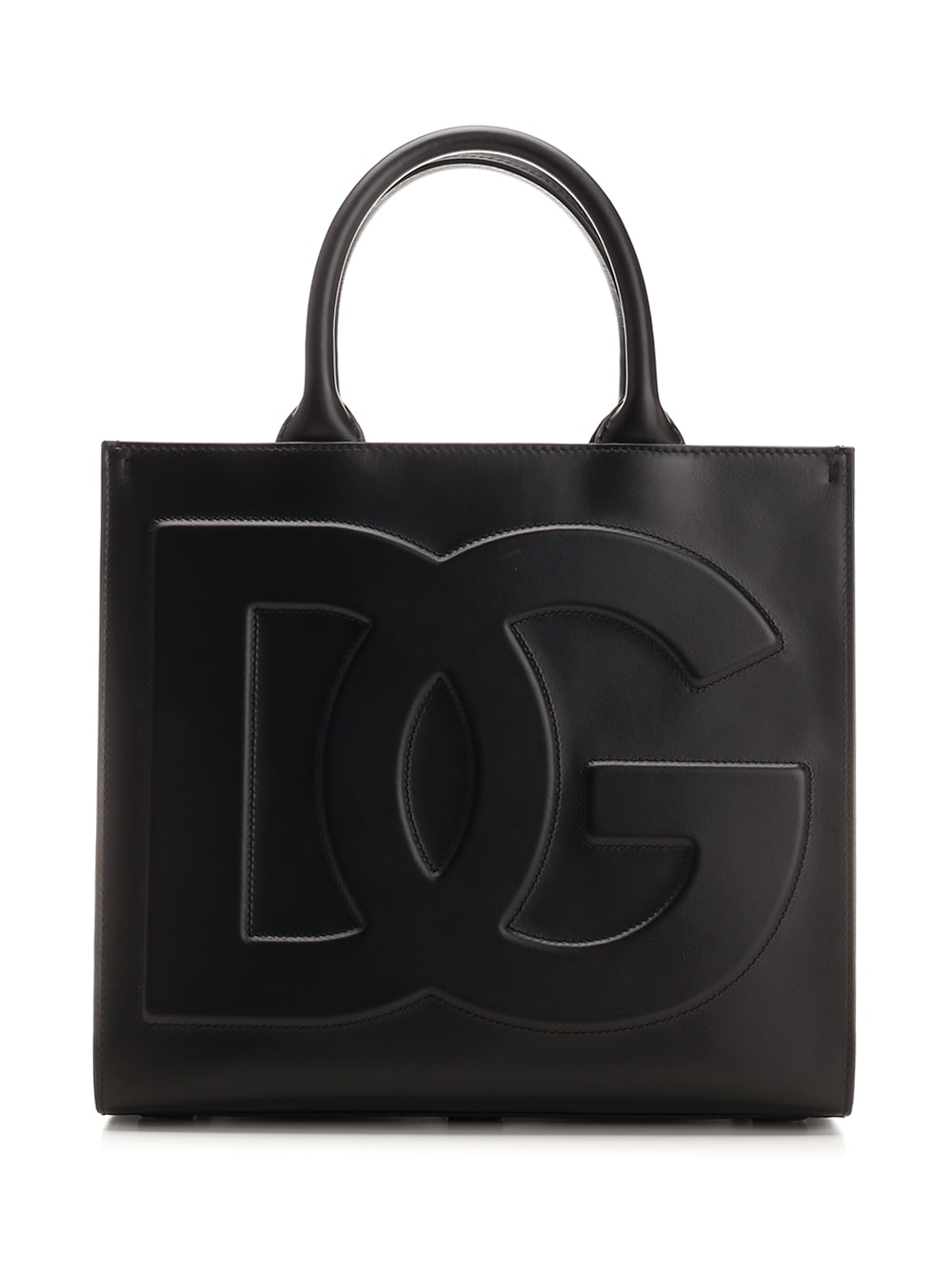 Dolce & Gabbana Black Dg Tote In Nero