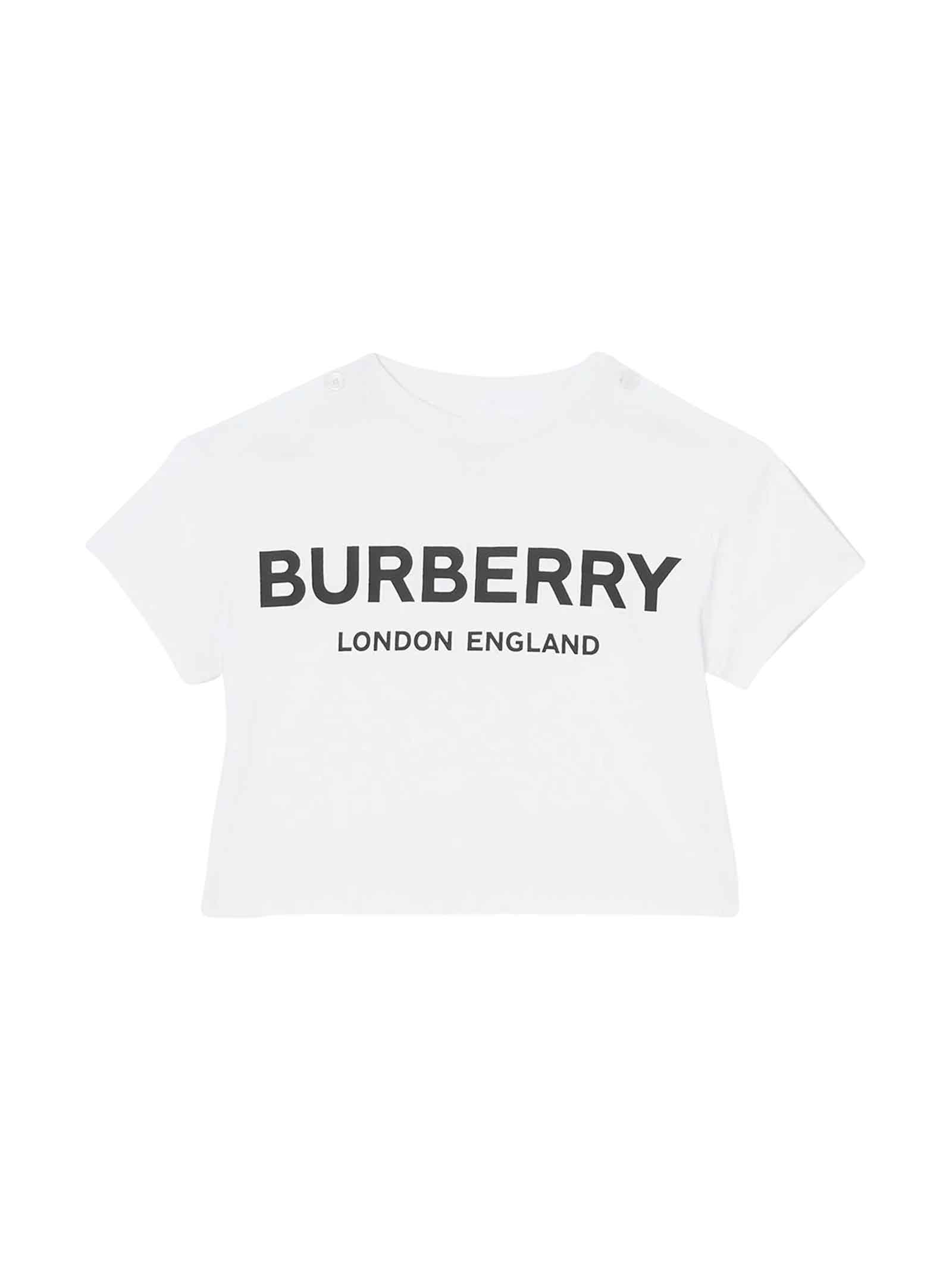 BURBERRY WHITE T-SHIRT,11282251