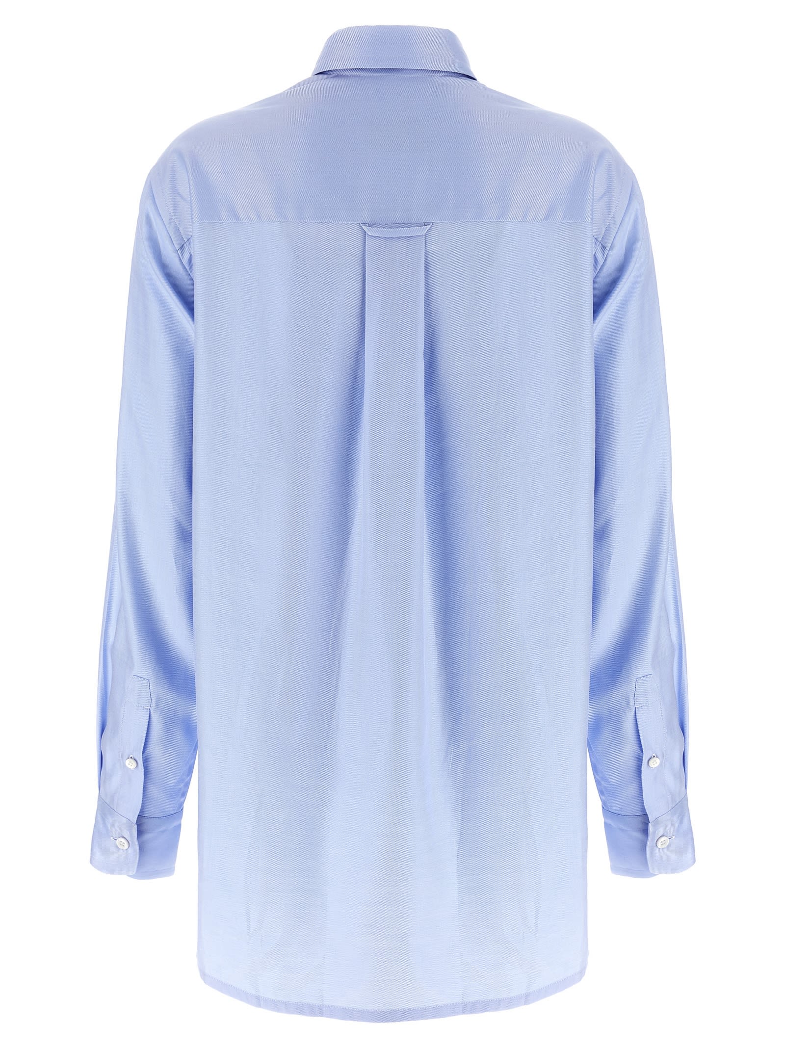 Shop Brioni Sea Island Cotton Shirt