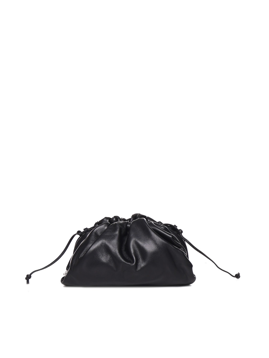 Shop Bottega Veneta Mini Pouch In Black