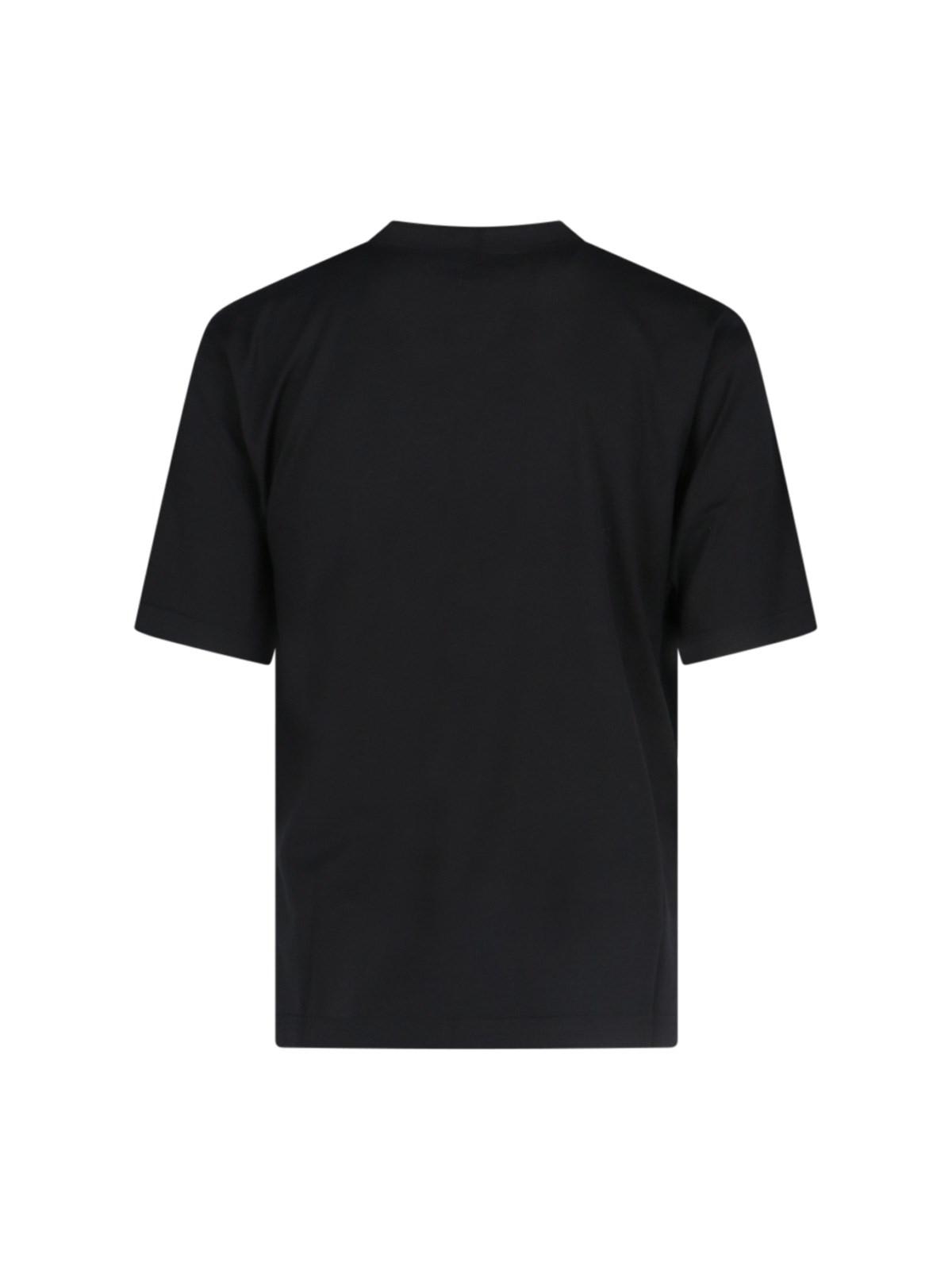 Shop Dolce & Gabbana Logo T-shirt In Black