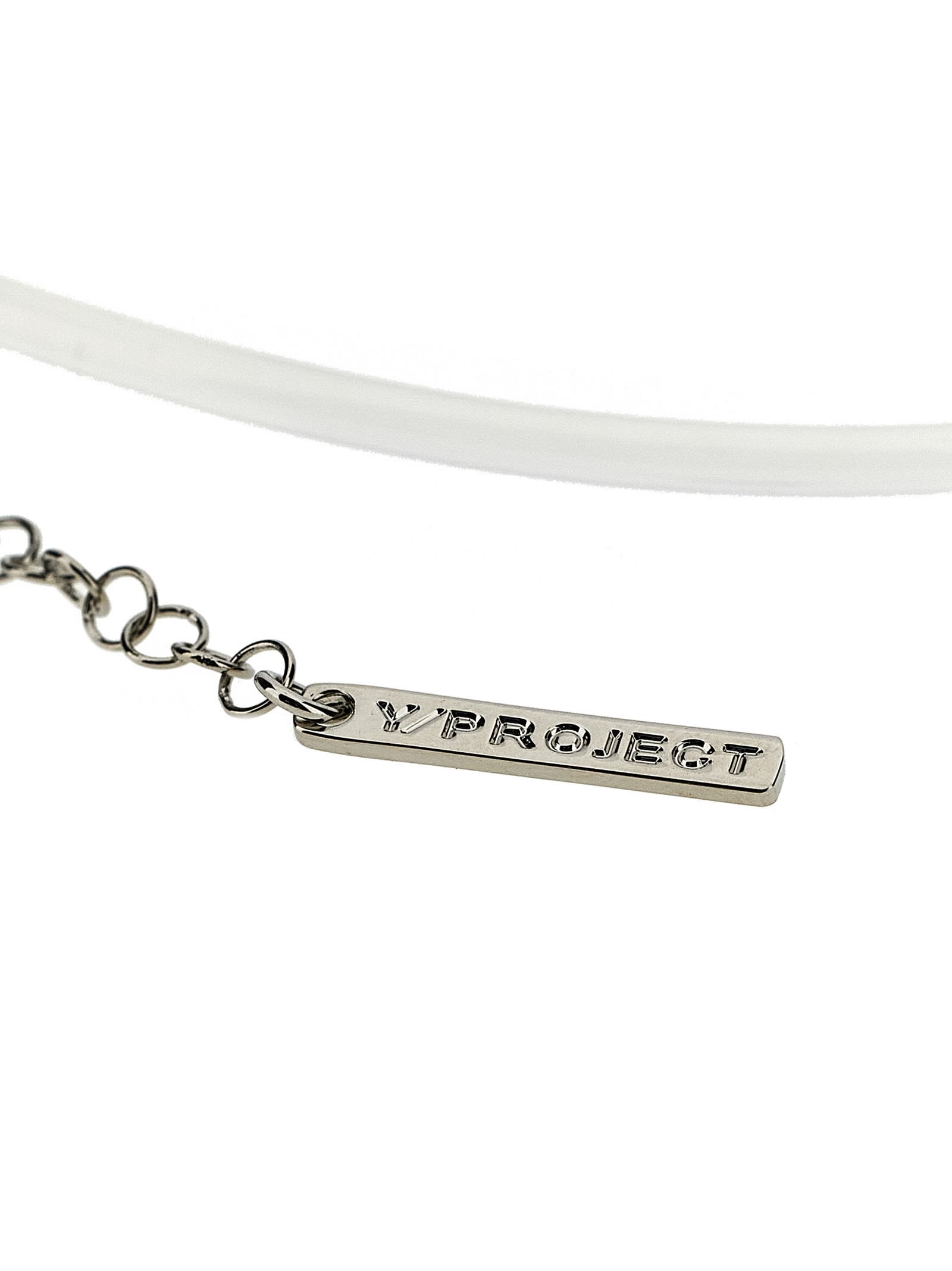 Shop Y/project Y Necklace In Silver