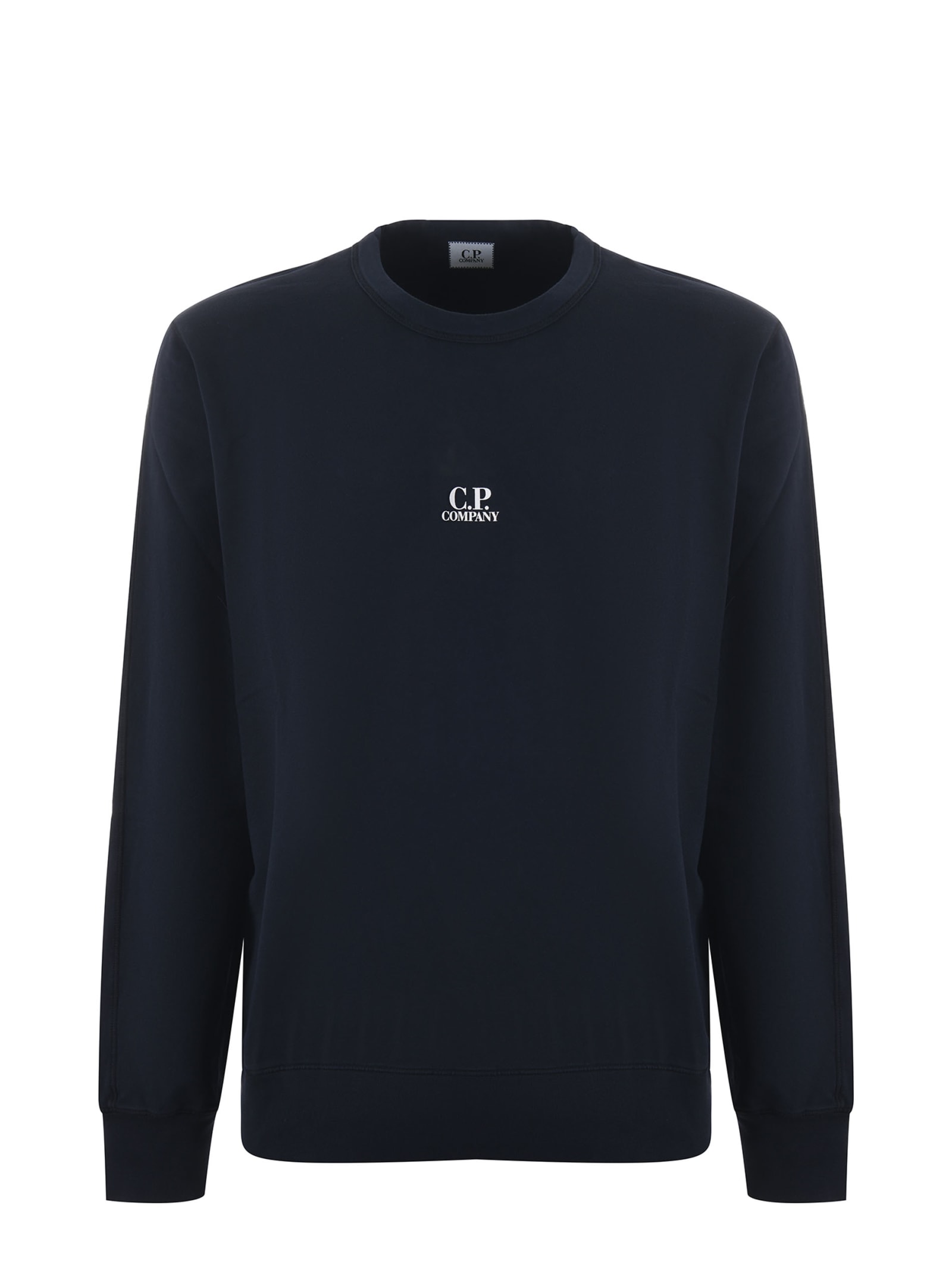 C.p. Company Lightweight Sweatshirt In Blue