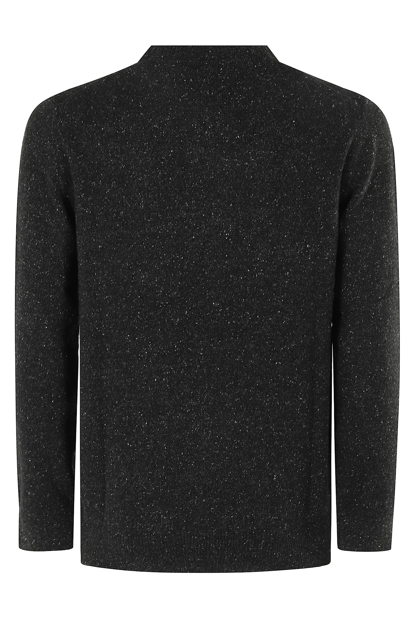 Barbour Tisbury Crewneck Knitted Jumper In Black