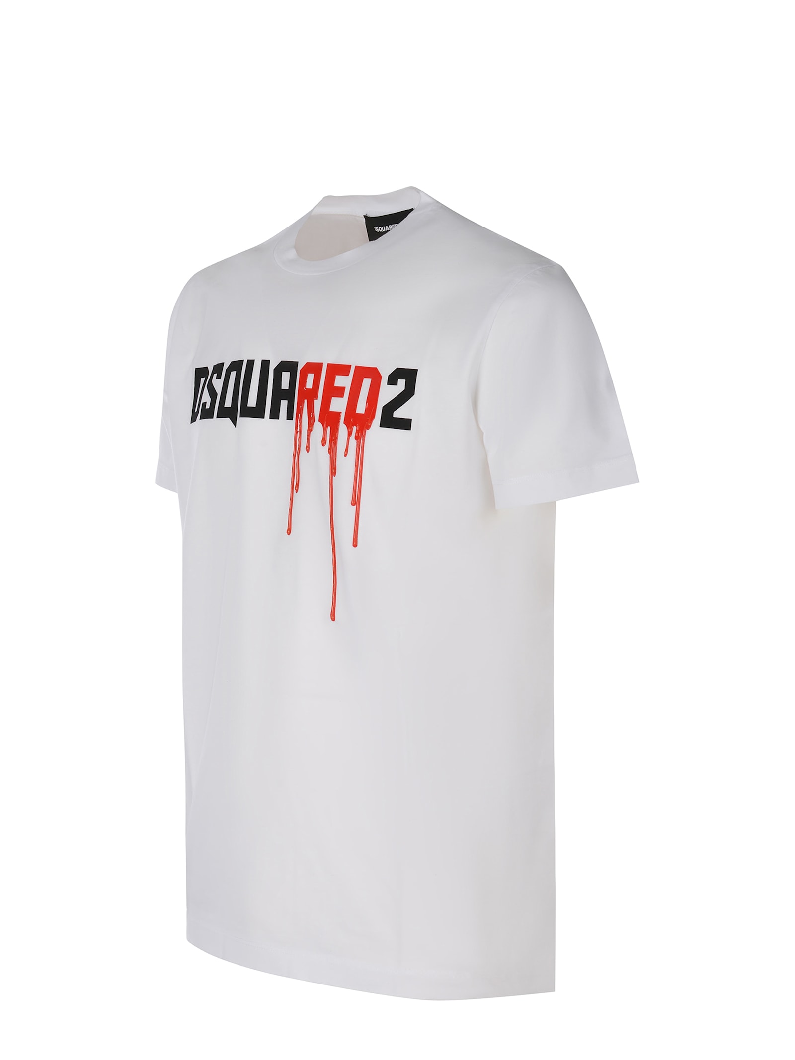 Shop Dsquared2 T-shirt  Made Of Cotton Jersey In White