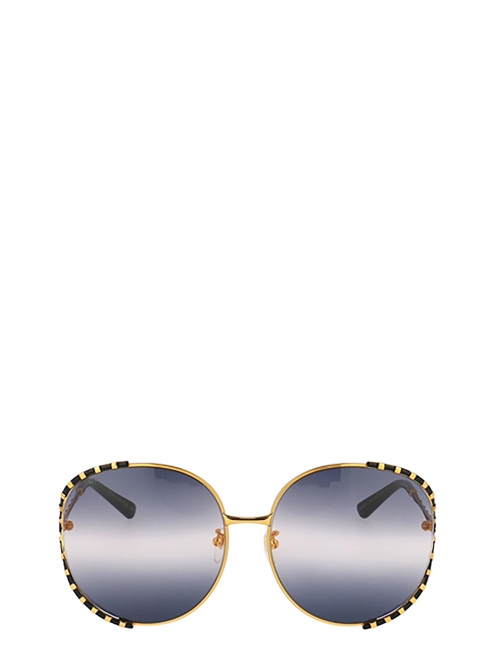 Gucci Eyewear Gucci Gg0595s Gold Sunglasses