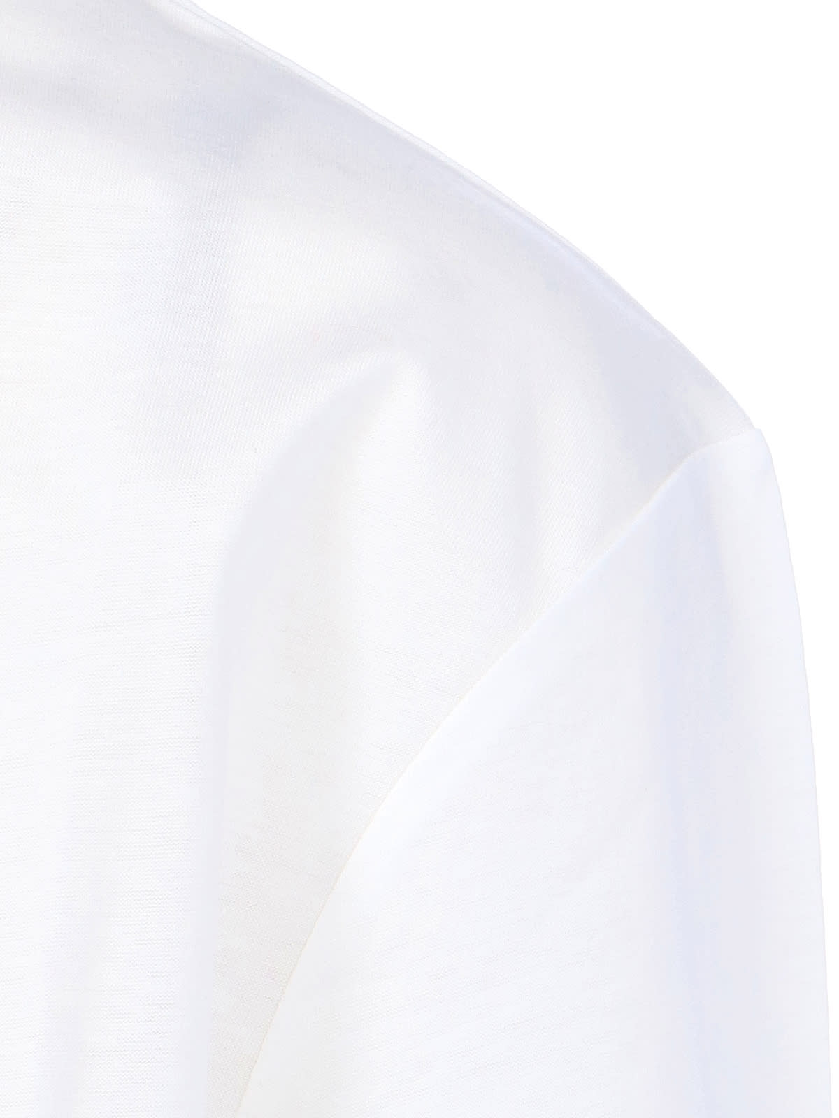 Patou Logo-print Organic-cotton T-shirt In White