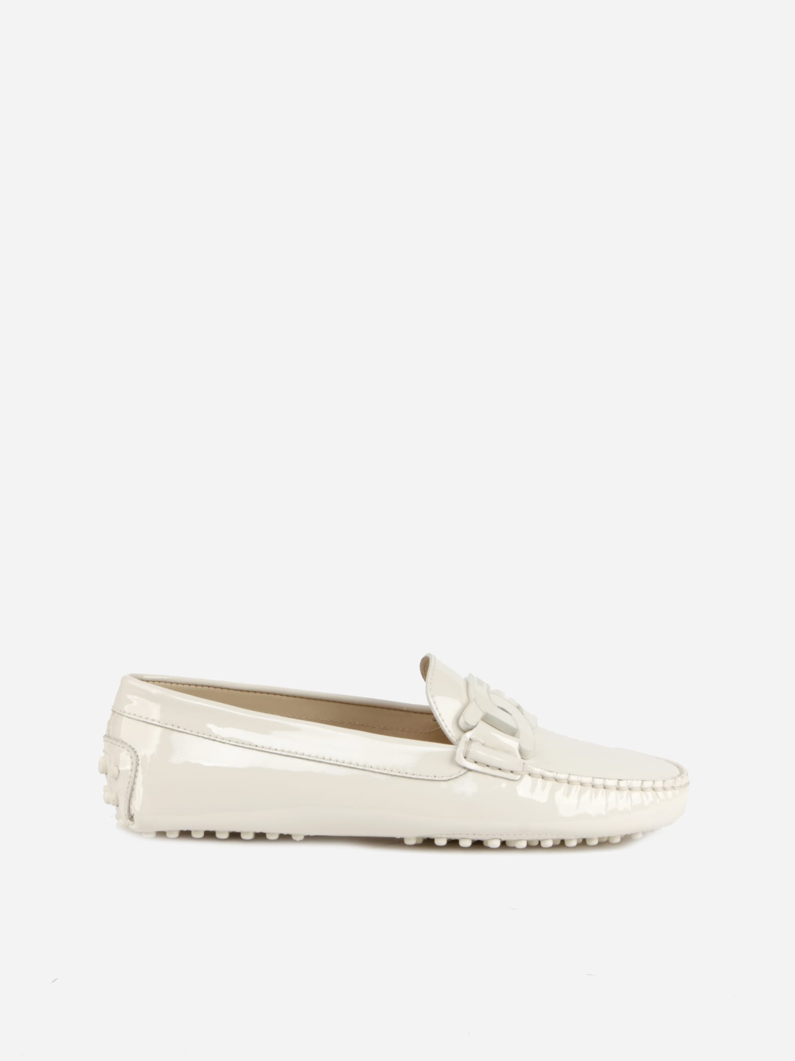 Tods Gommino Moccasins In Patent Leather