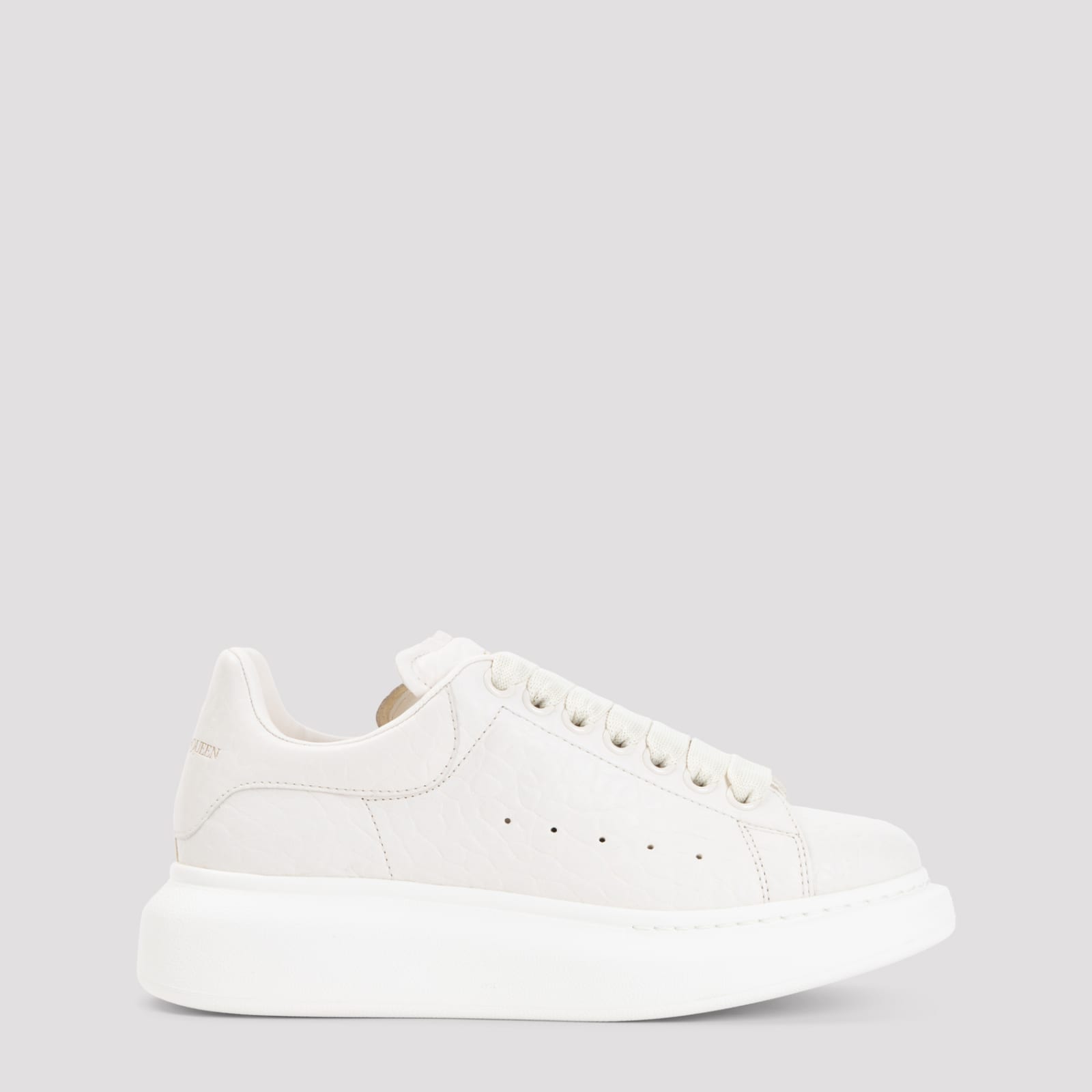 Shop Alexander Mcqueen Sneakers In Off White