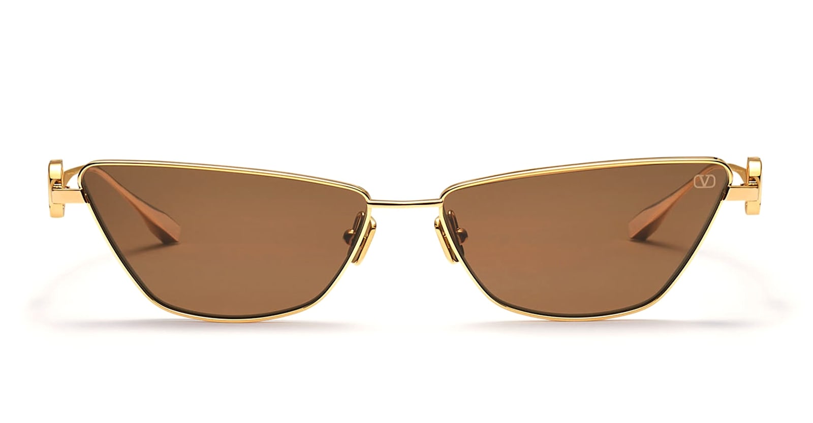 Vlogo Sign - Light Gold Sunglasses