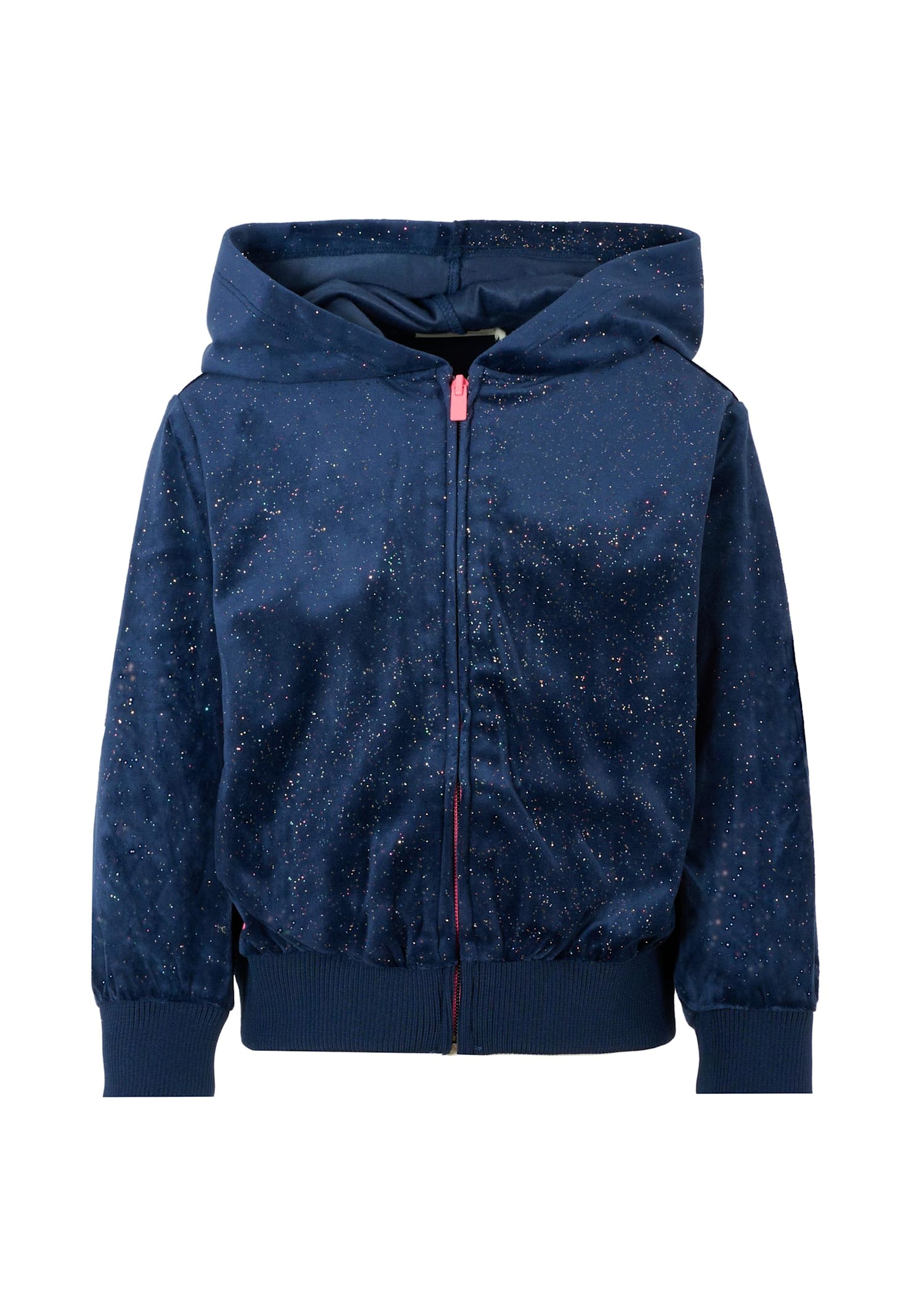 Billieblush Blue Sweatshirt For Girl With Lurex In Blue