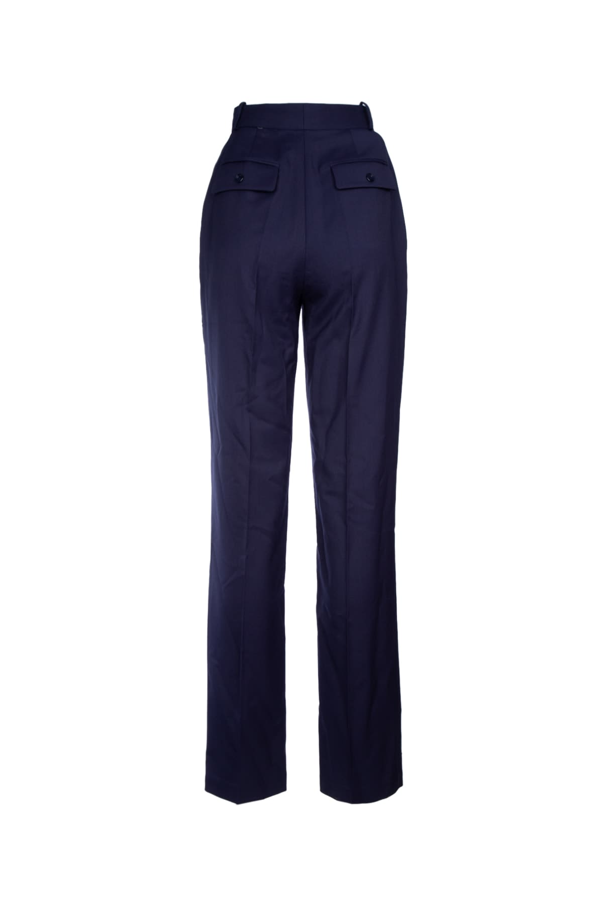 Shop Elisabetta Franchi Pantalone In Navy