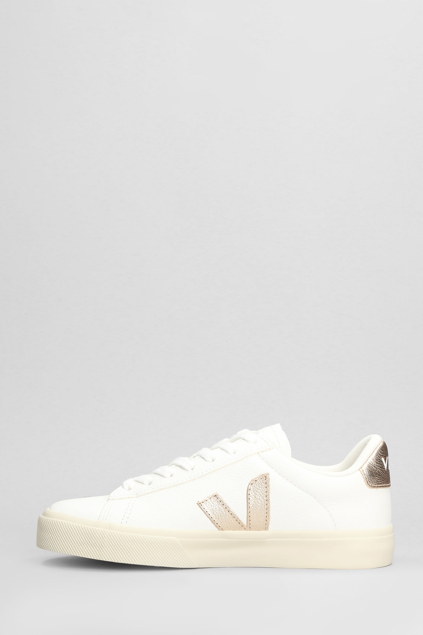 Shop Veja Campo Sneakers In White Leather