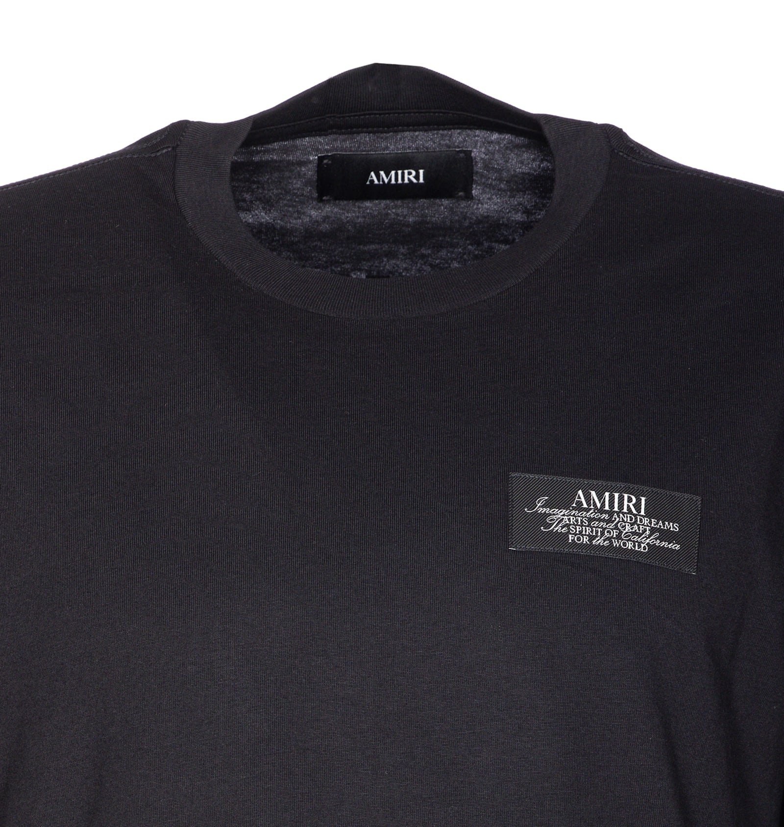 Amiri Crewneck Short Sleeves Spirit T-shirt