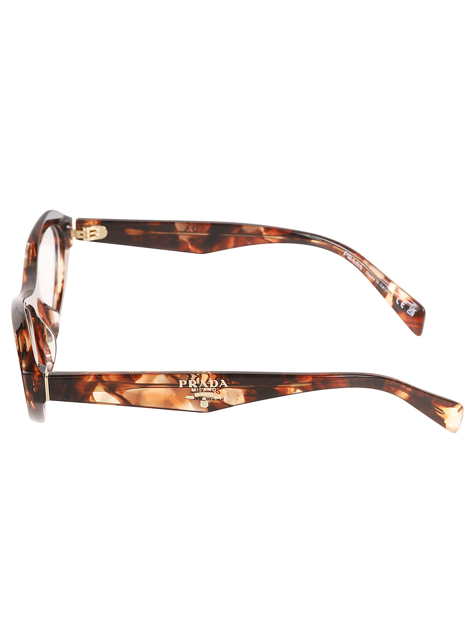 Prada Cat-eye Frame Glasses In 14p1o1