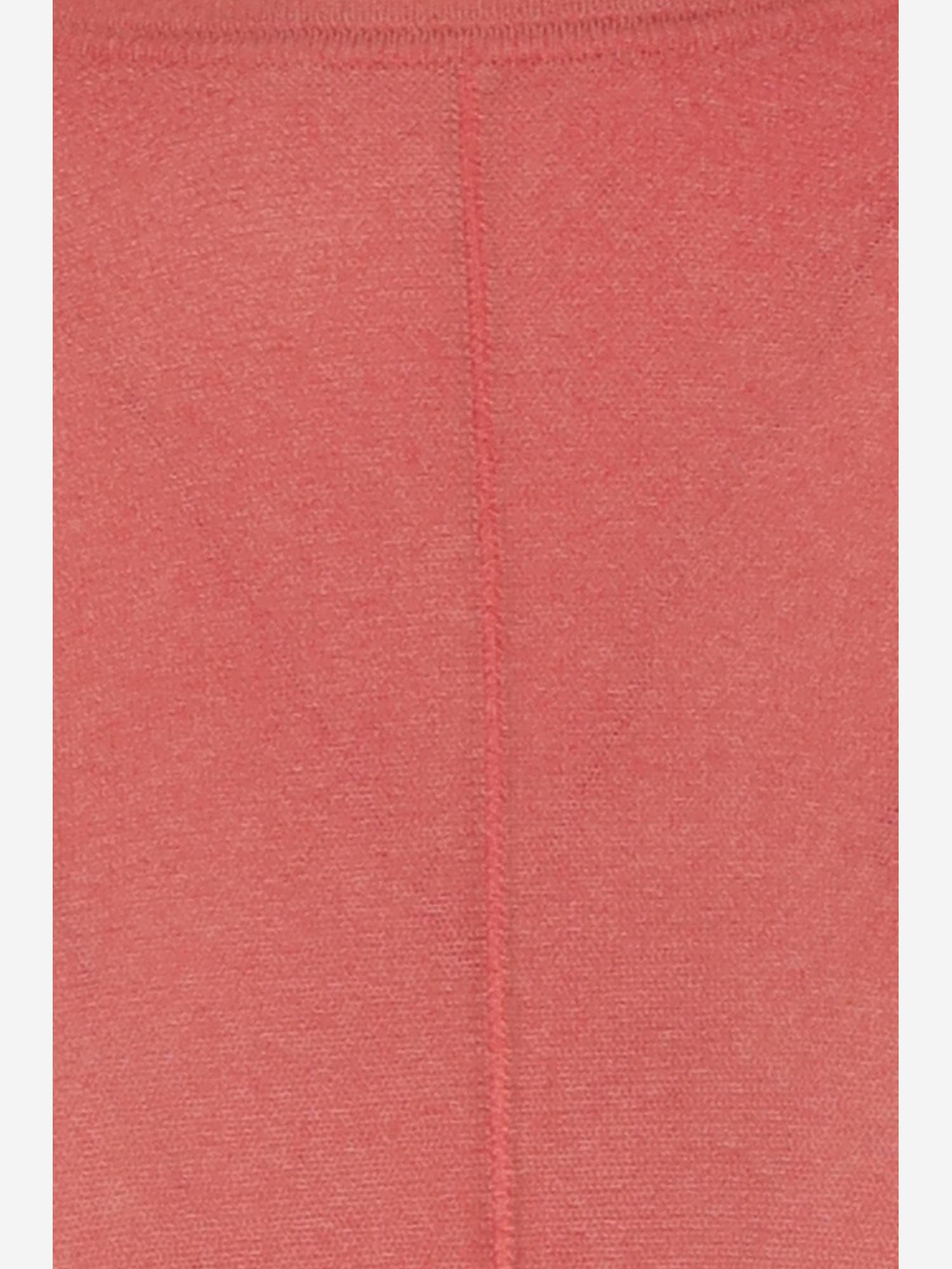 Oliver Lattughi Crew Neck Cashmere Sweater With Dropped Shoulders In Pink