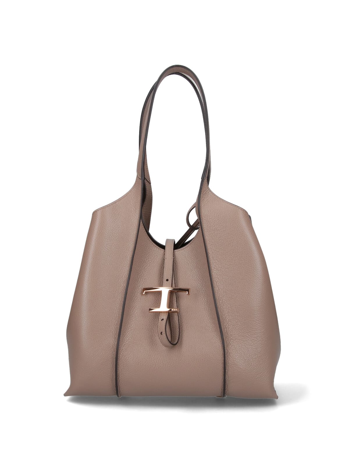Tod's Small Tote Bag T-timeless In Brown