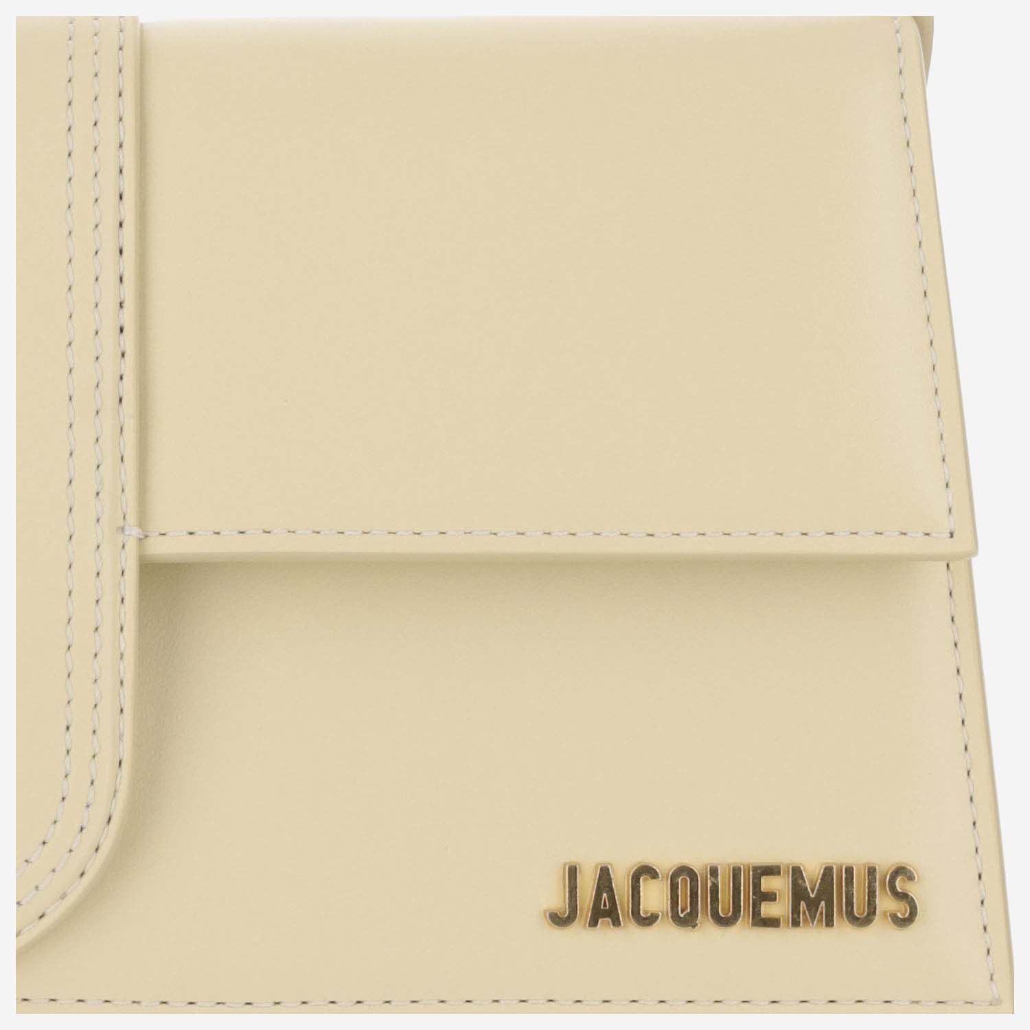 Shop Jacquemus Le Bambino Long Bag In Ivory