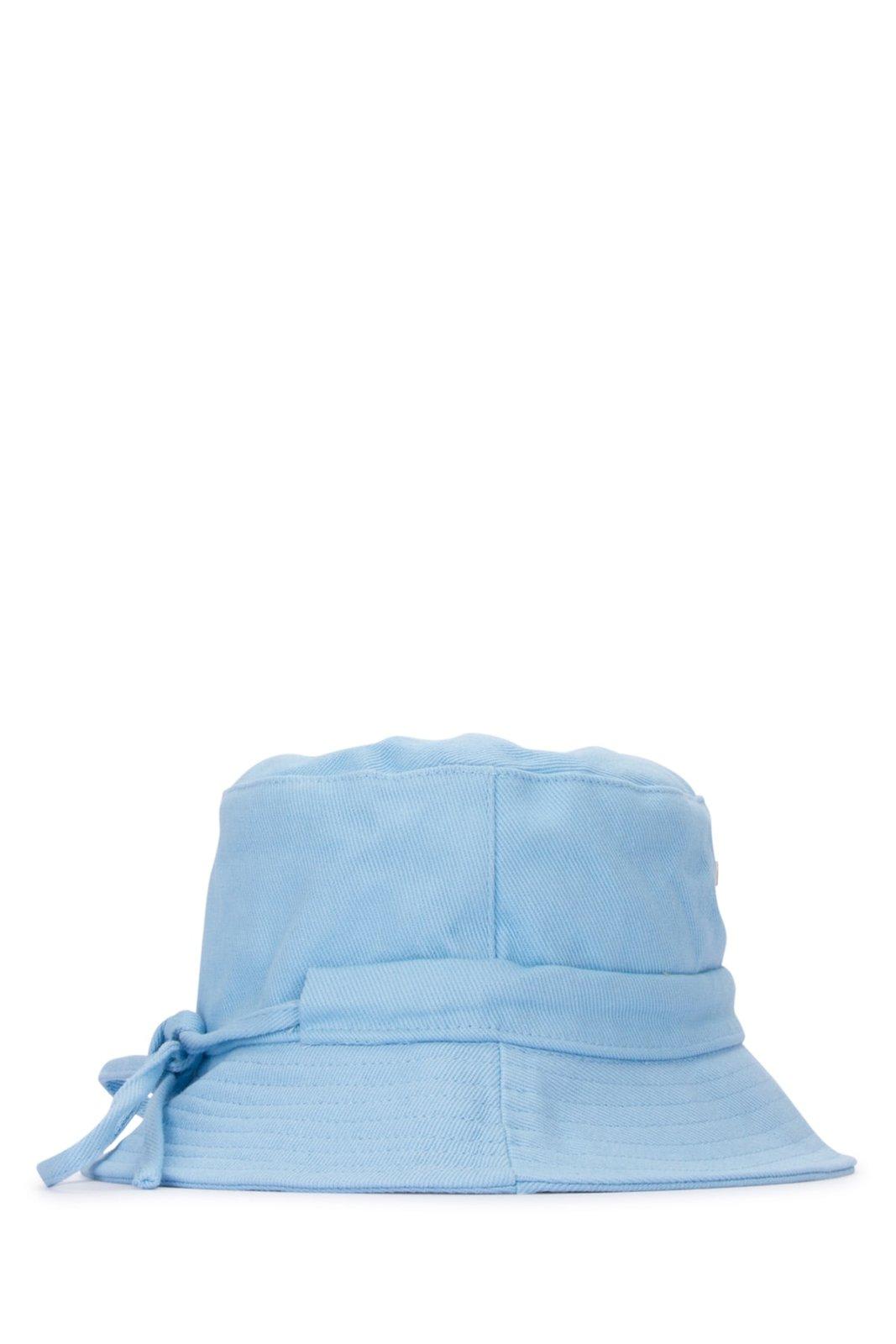 Shop Jacquemus Le Bob Gadjo Bucket Hat In Blue