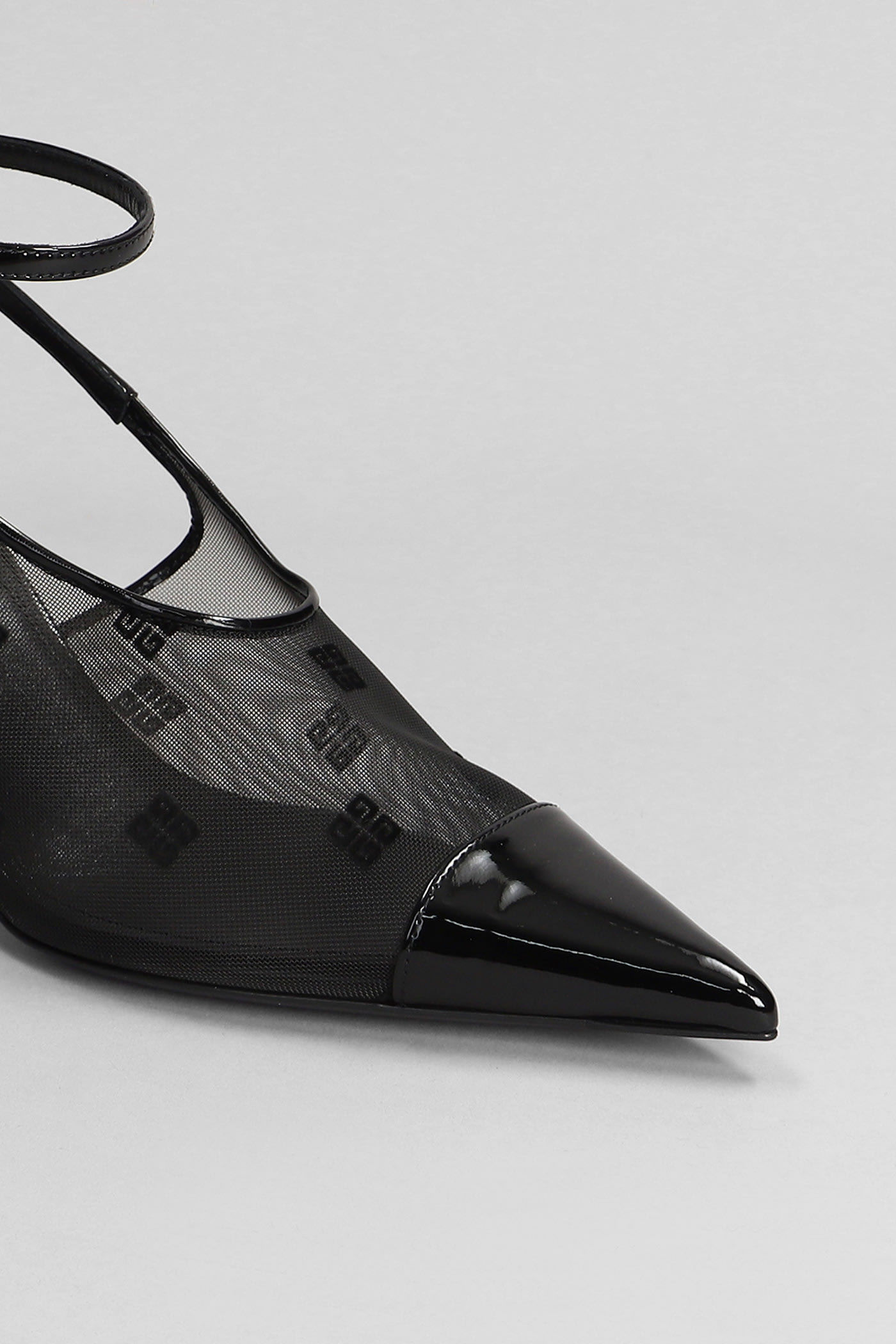 Shop Givenchy Show Pumps In Black Polyamide