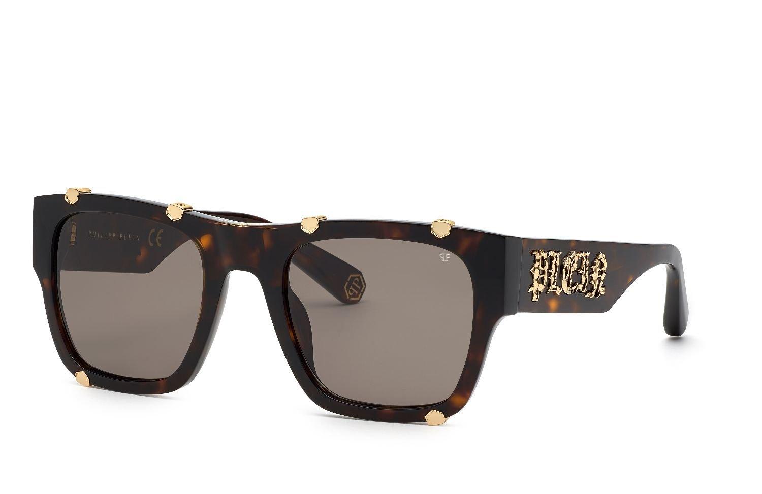 Philipp Plein Square Frame Sunglasses Sunglasses In 0722 Brown