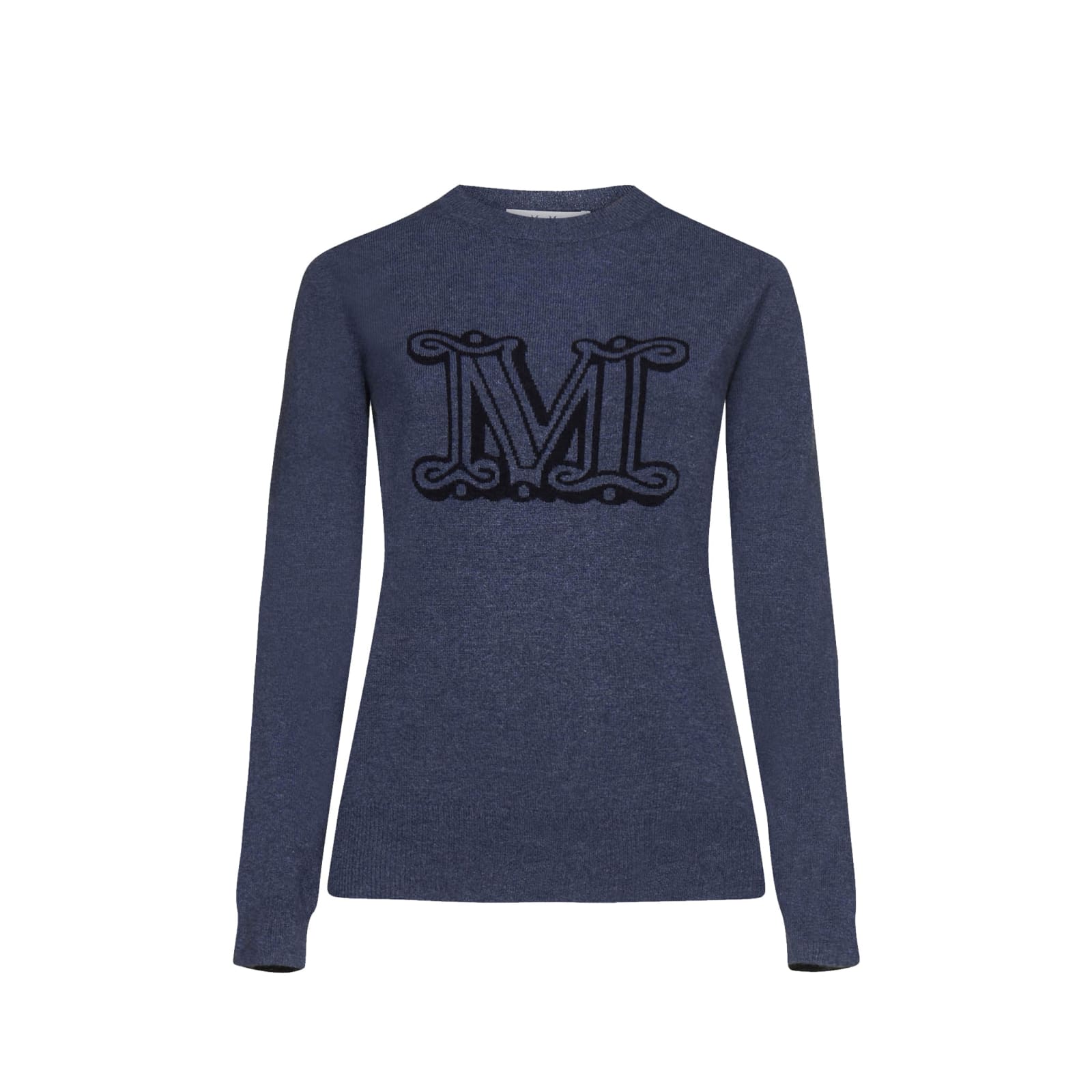 Shop Max Mara Bimba Cashmere Sweater In Blue