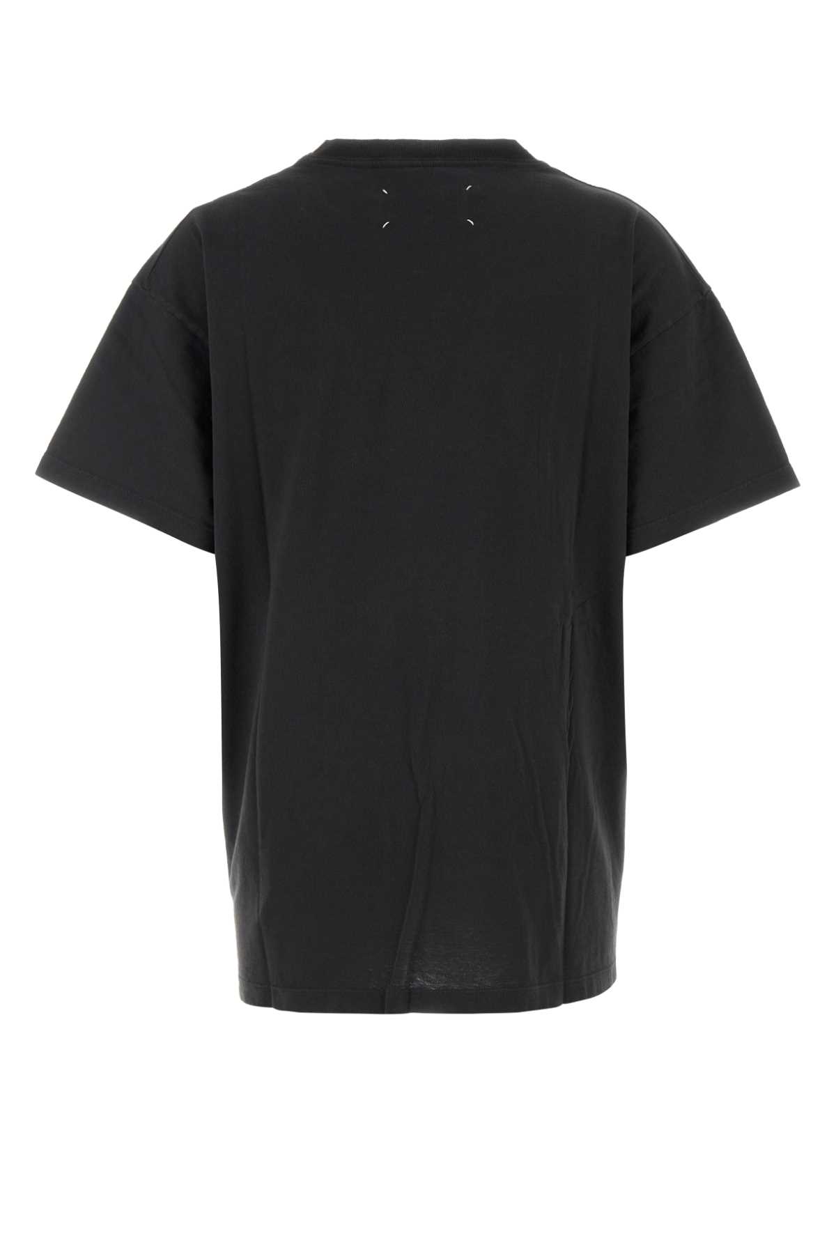 Maison Margiela Bingo-print Cotton T-shirt Clothing In Black