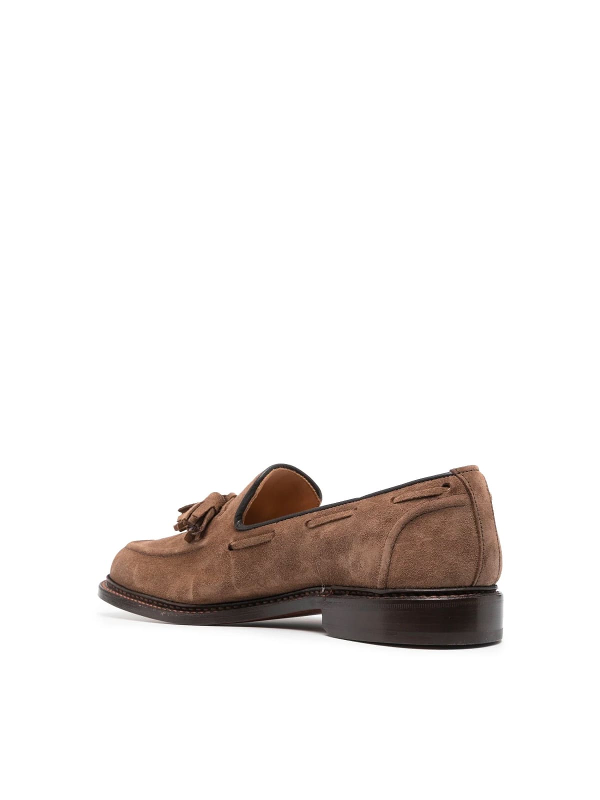 Shop Tricker's Elton Lace Up Castorino Shoes In New Brown