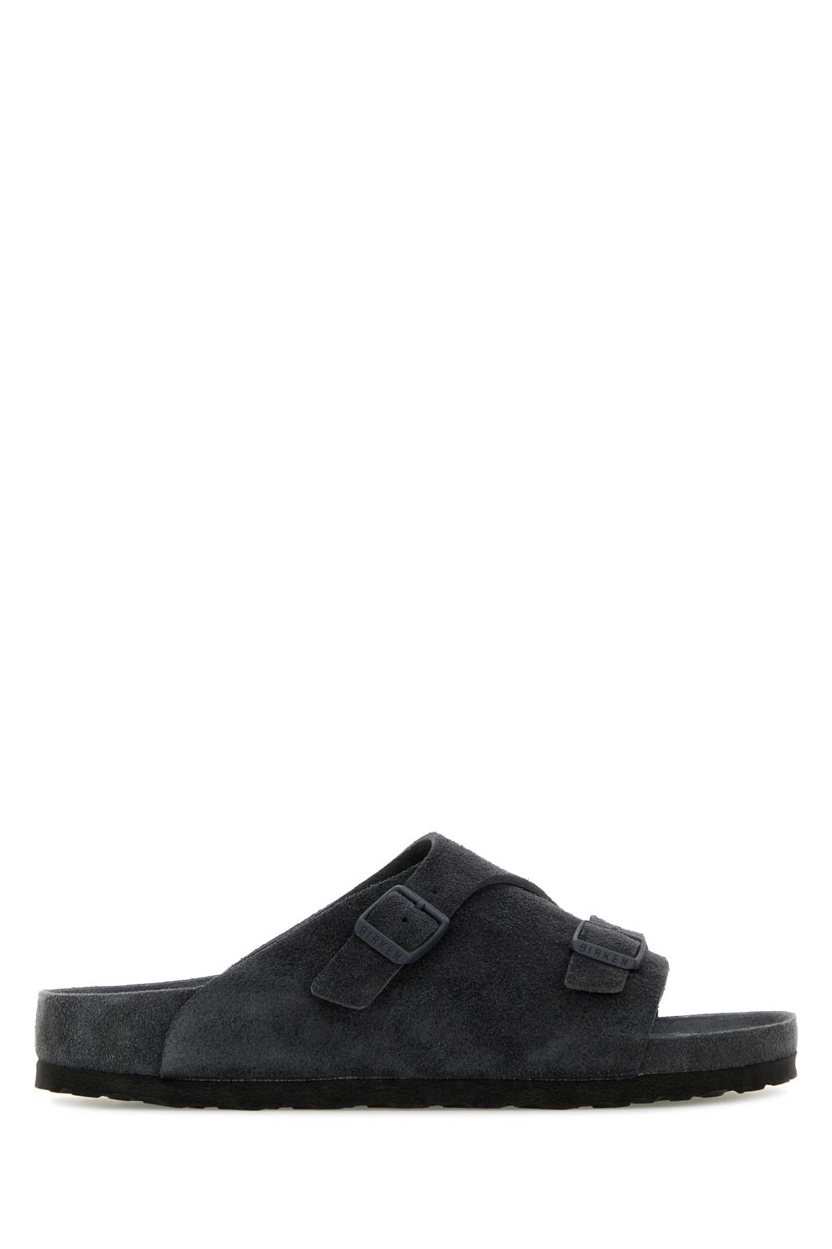 Charcoal Suede Zã¼rich Slippers