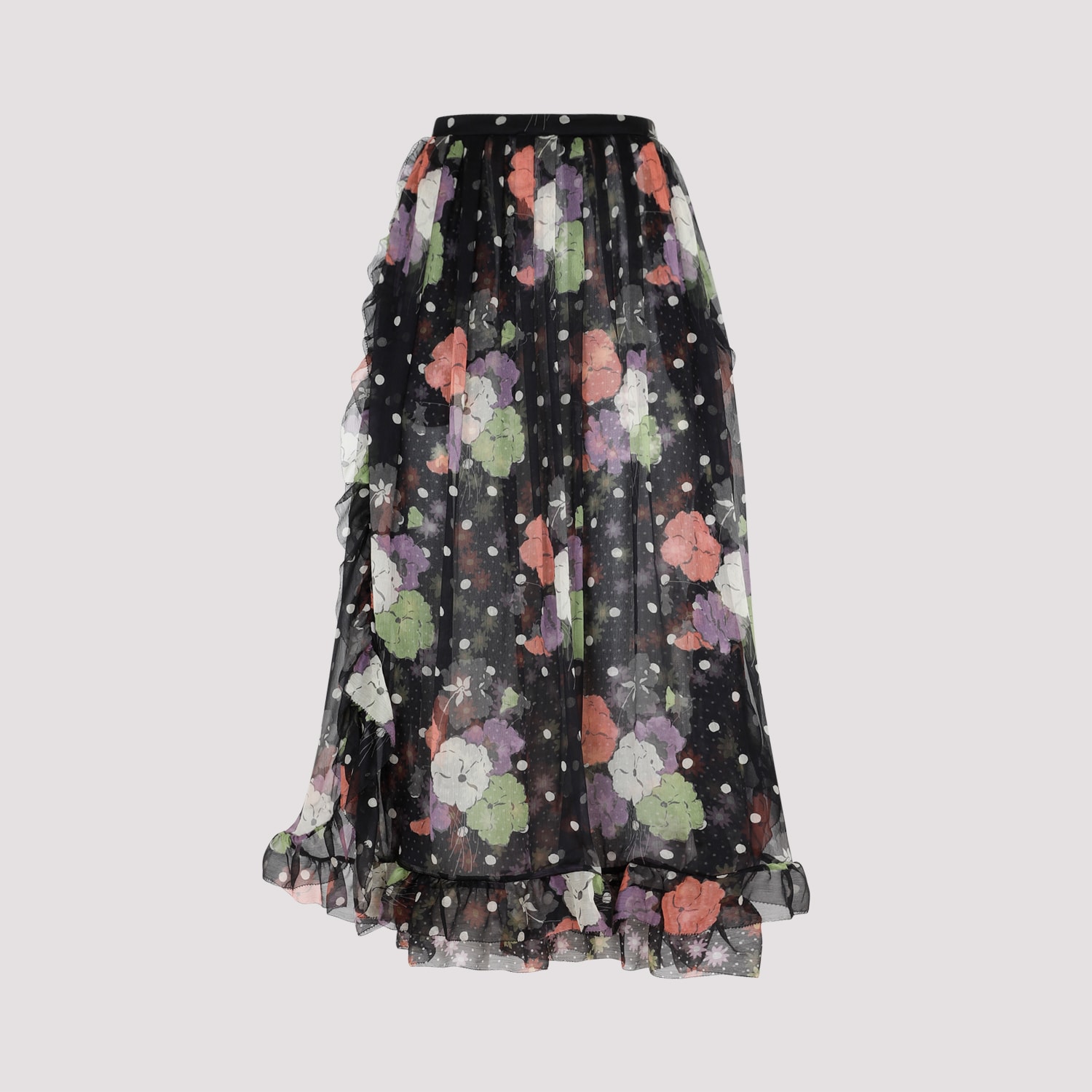 Shop Etro Silk Skirt