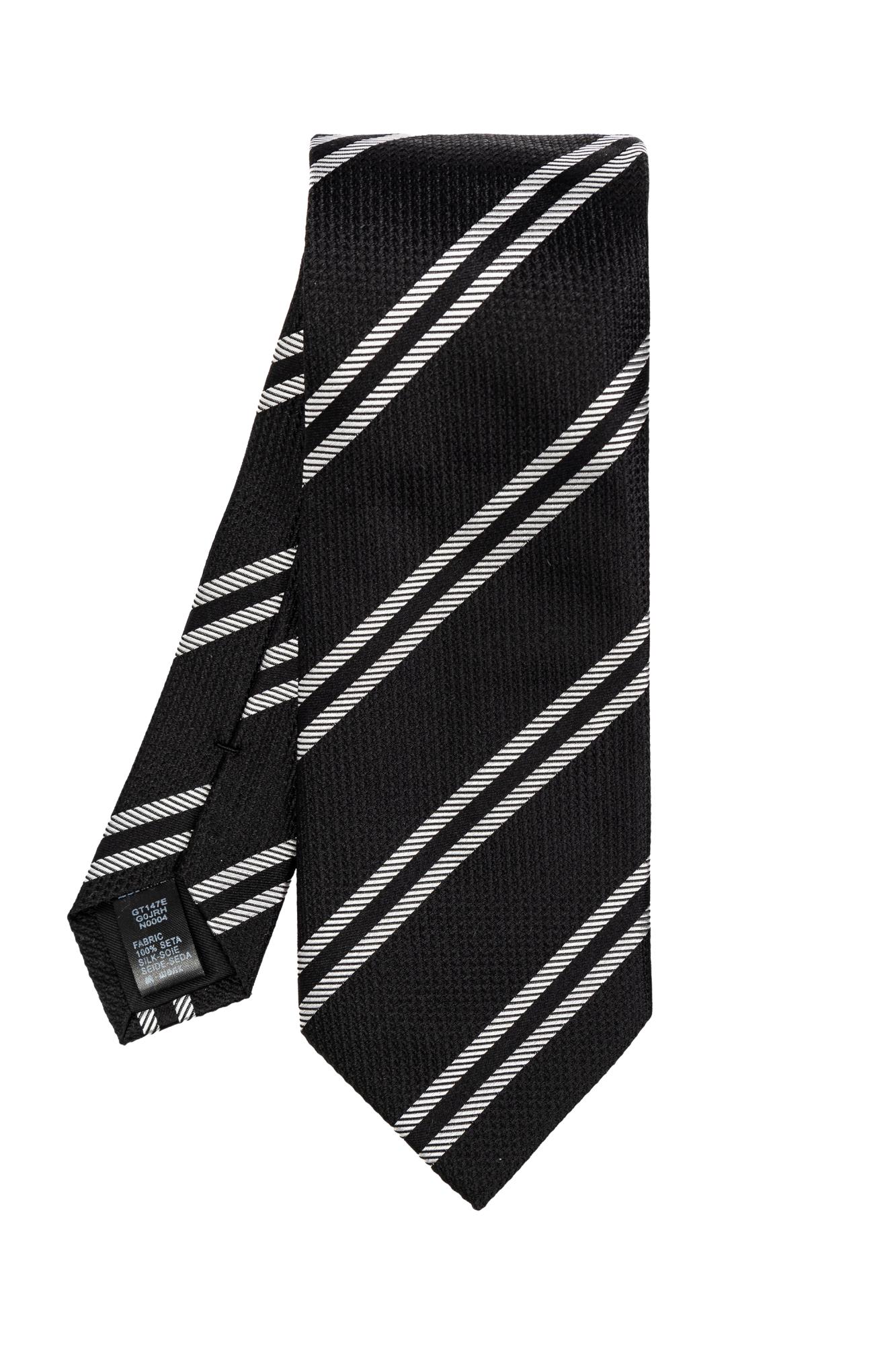 Tie With Striped Pattern