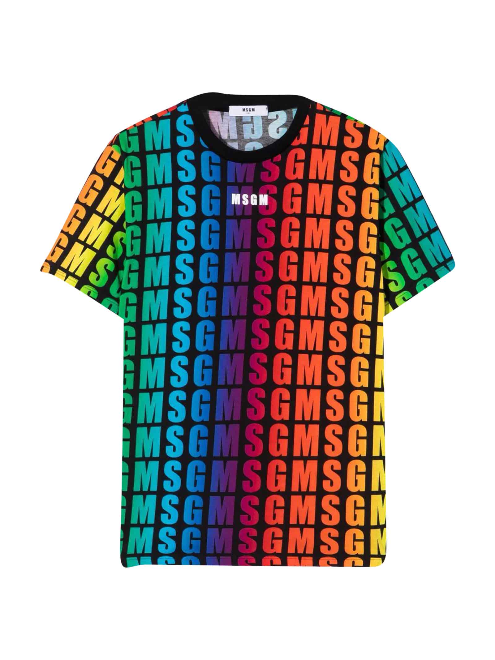MSGM Multicolor T-shirt Teen Boy