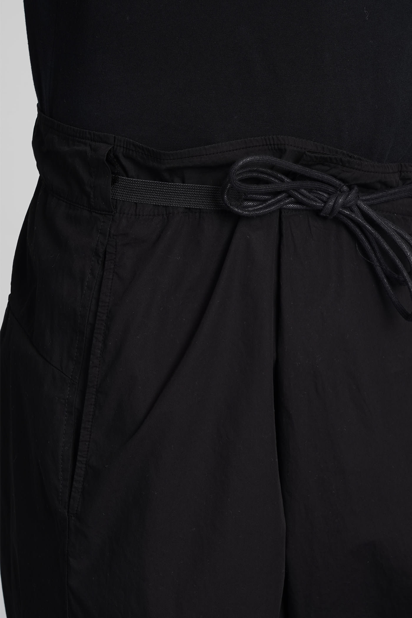 Shop Transit Pants In Black Cotton