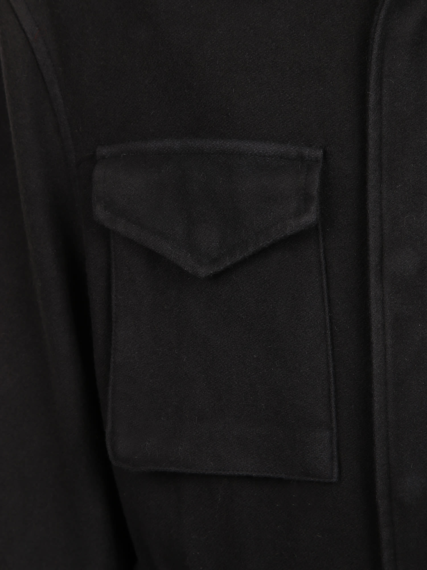 Shop Original Vintage Style Zipped Jacket In Black