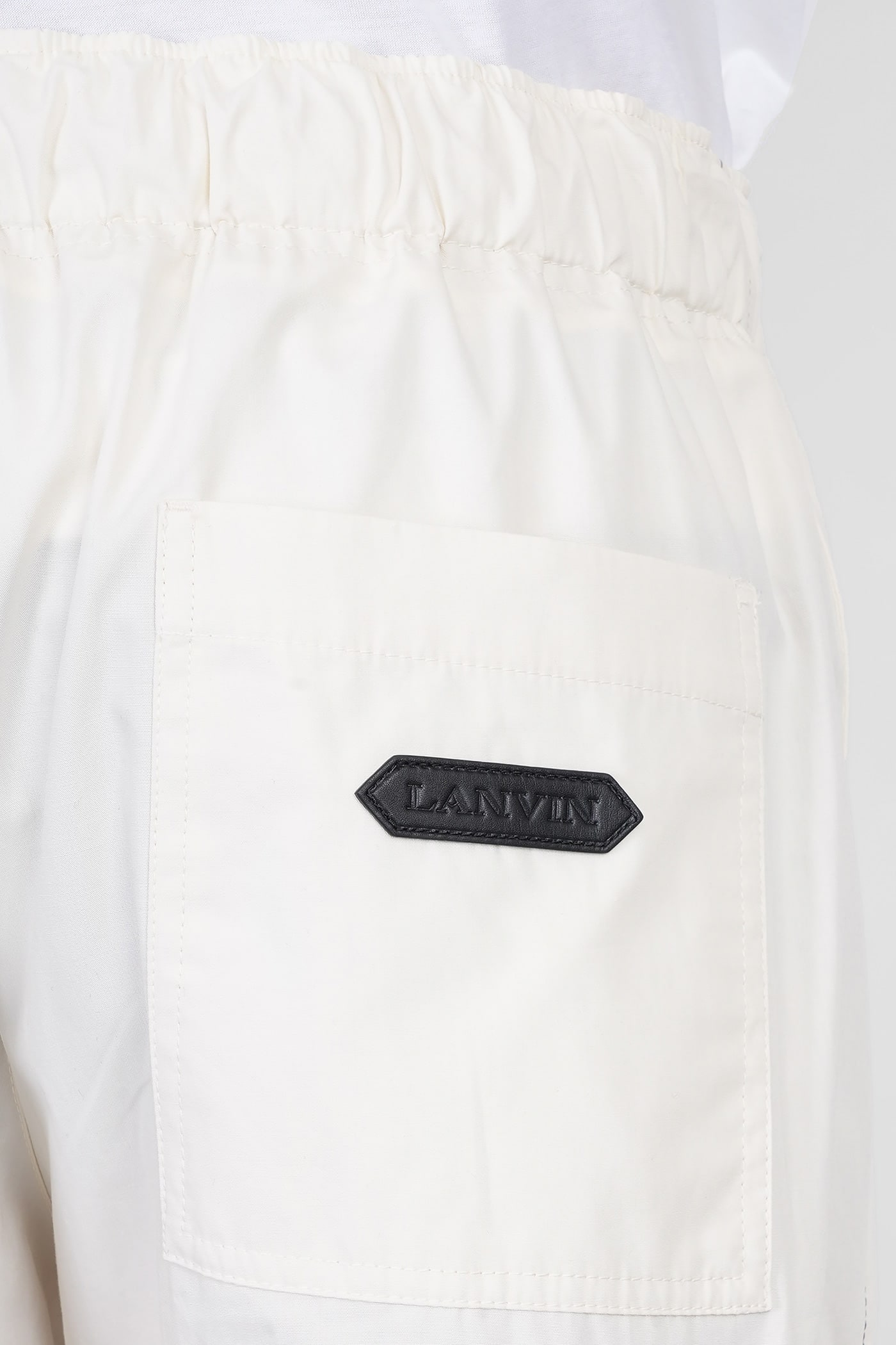 Lanvin Pants In White Cotton