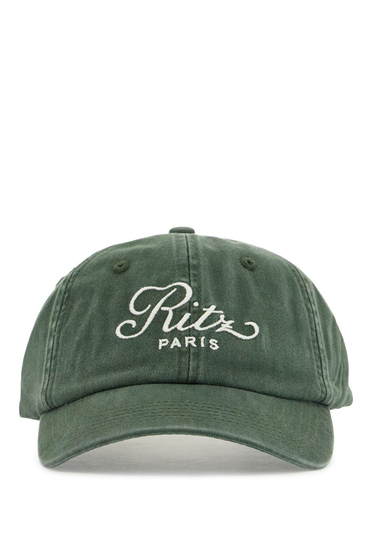 Baseball Cap With Embroidered Logo