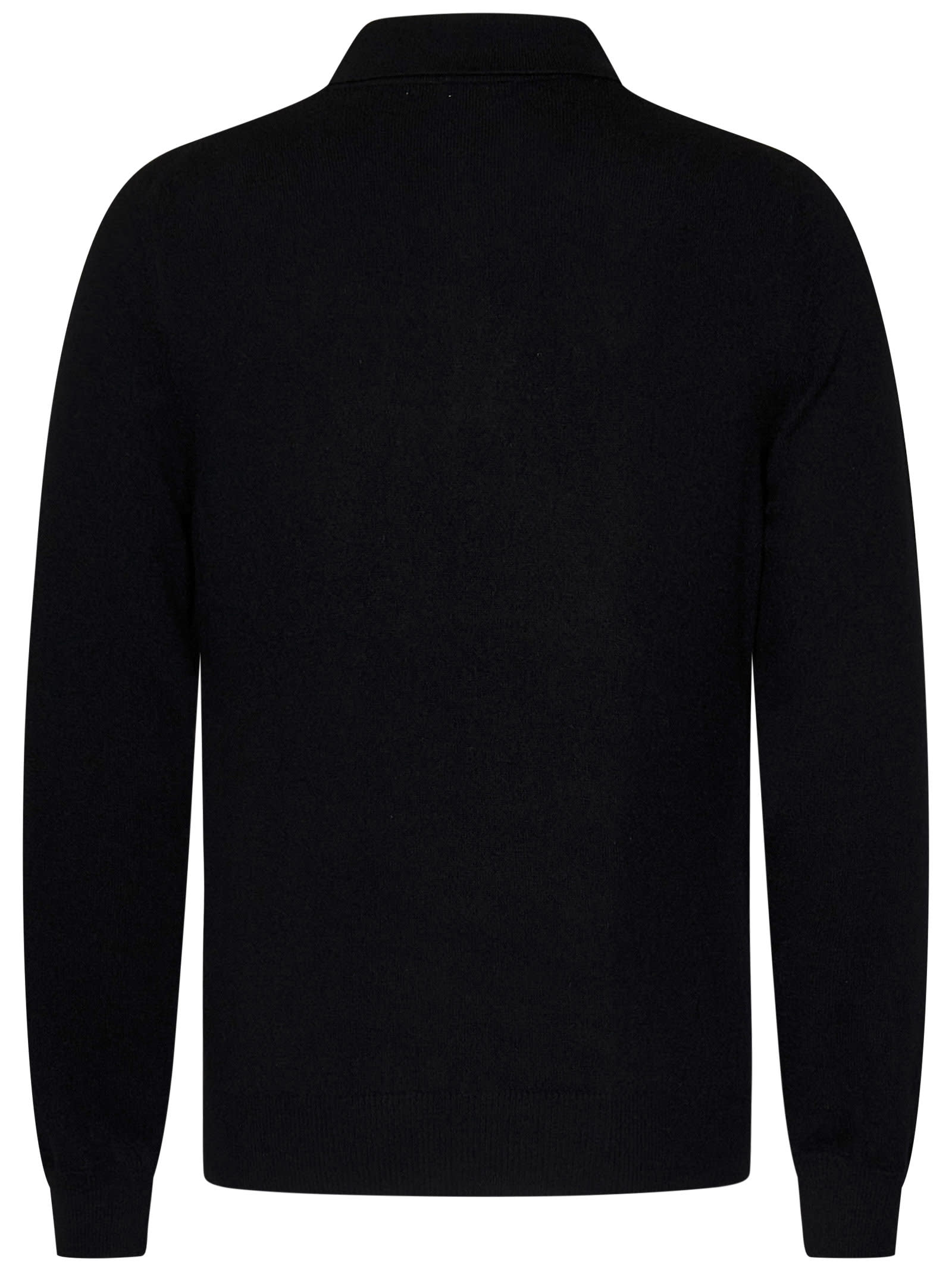 Shop Malo Sweater In Black