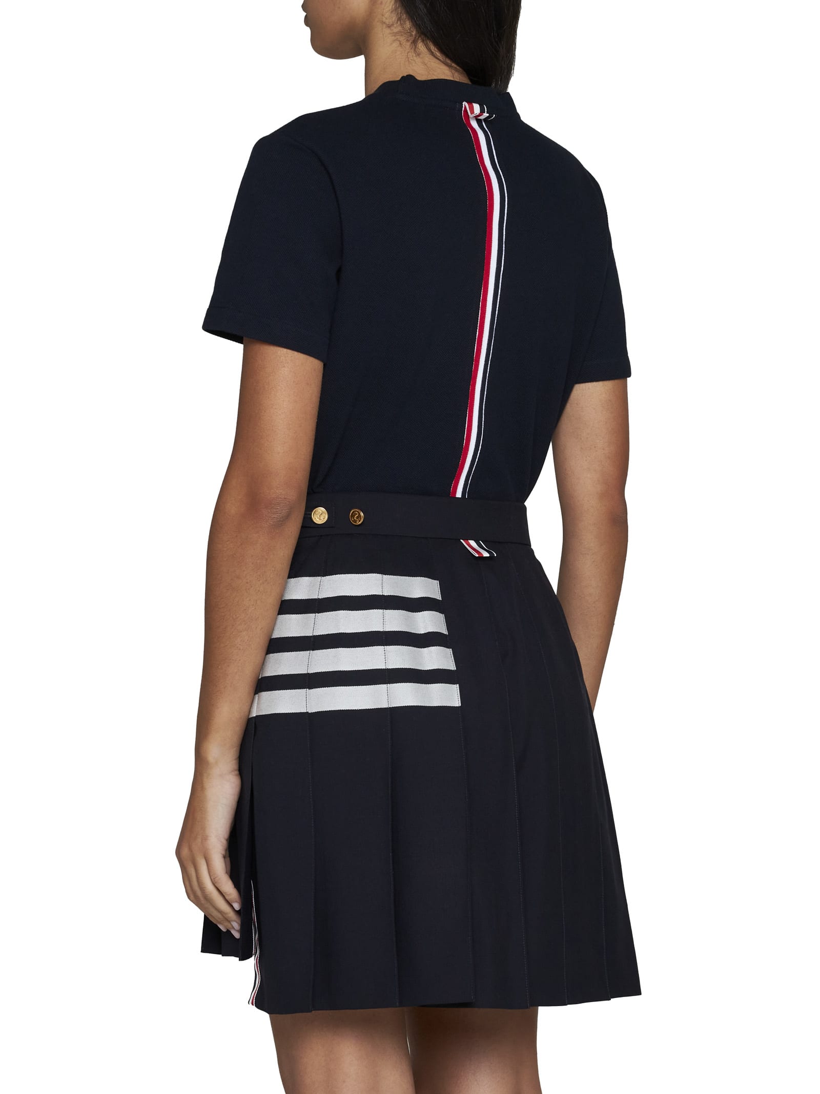 Shop Thom Browne Skirt In Blue